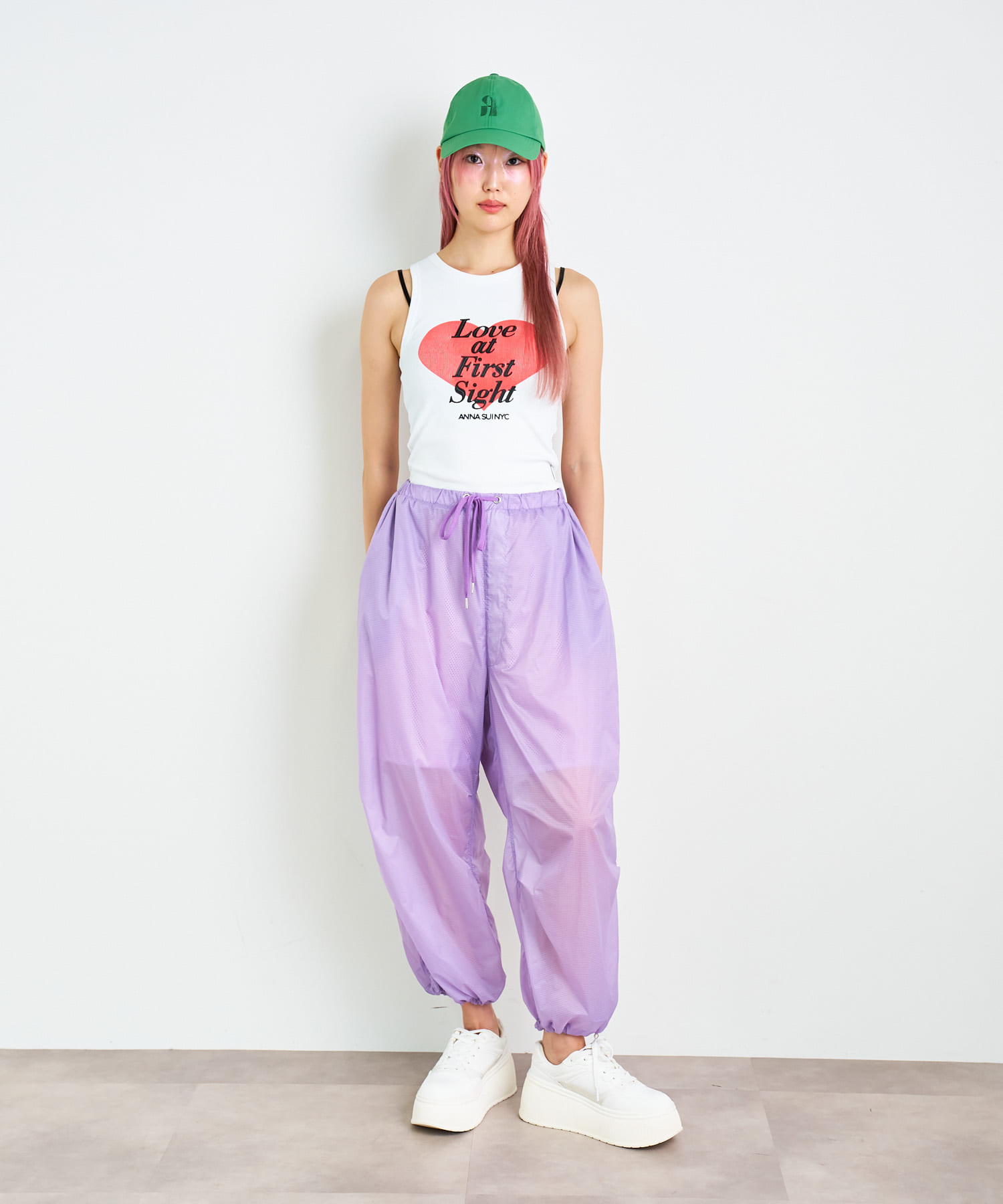 身長：172cm サイズ：one