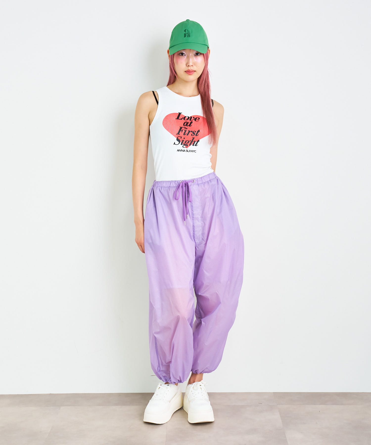 身長：172cm サイズ：one