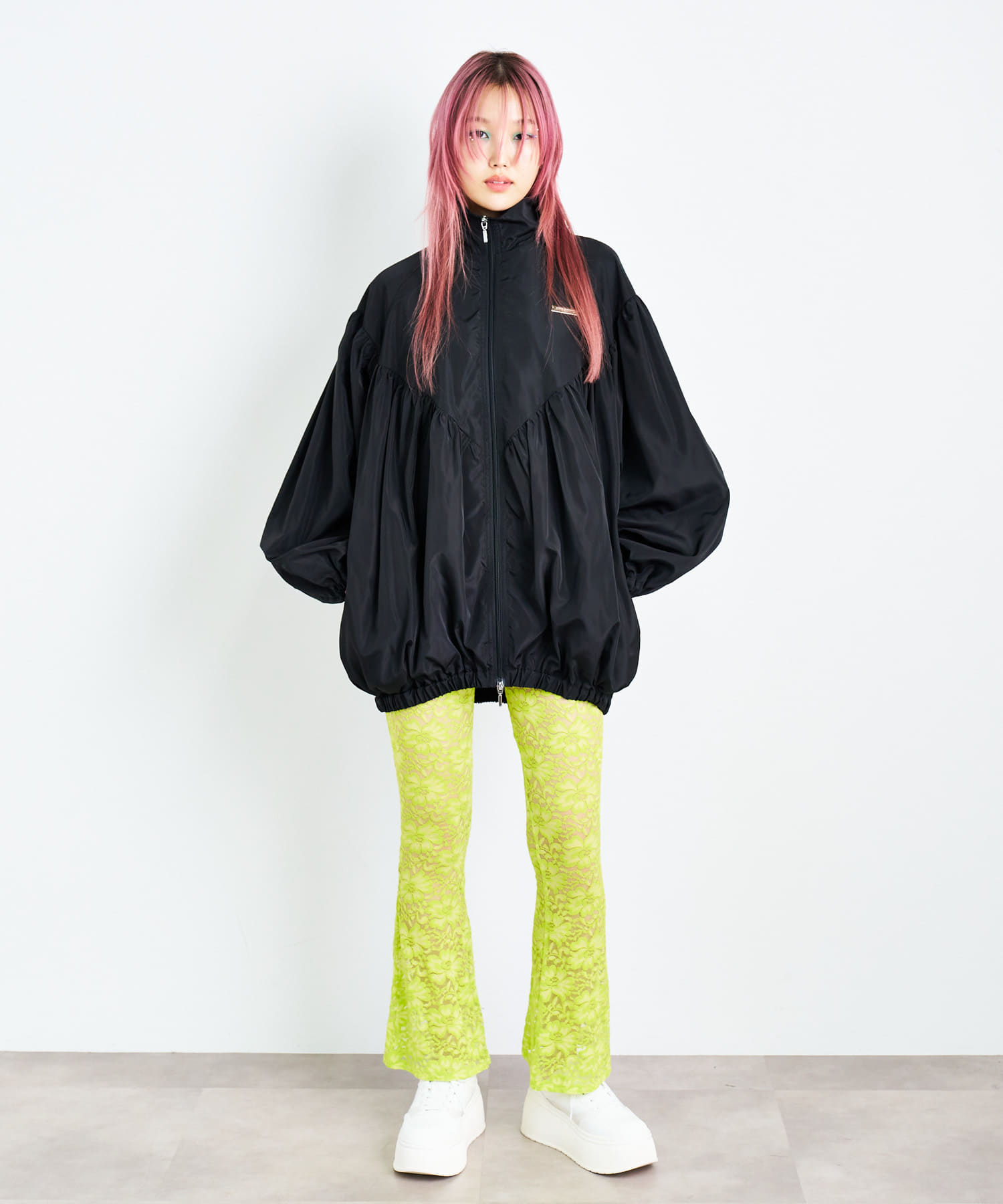 身長：172cm サイズ：one