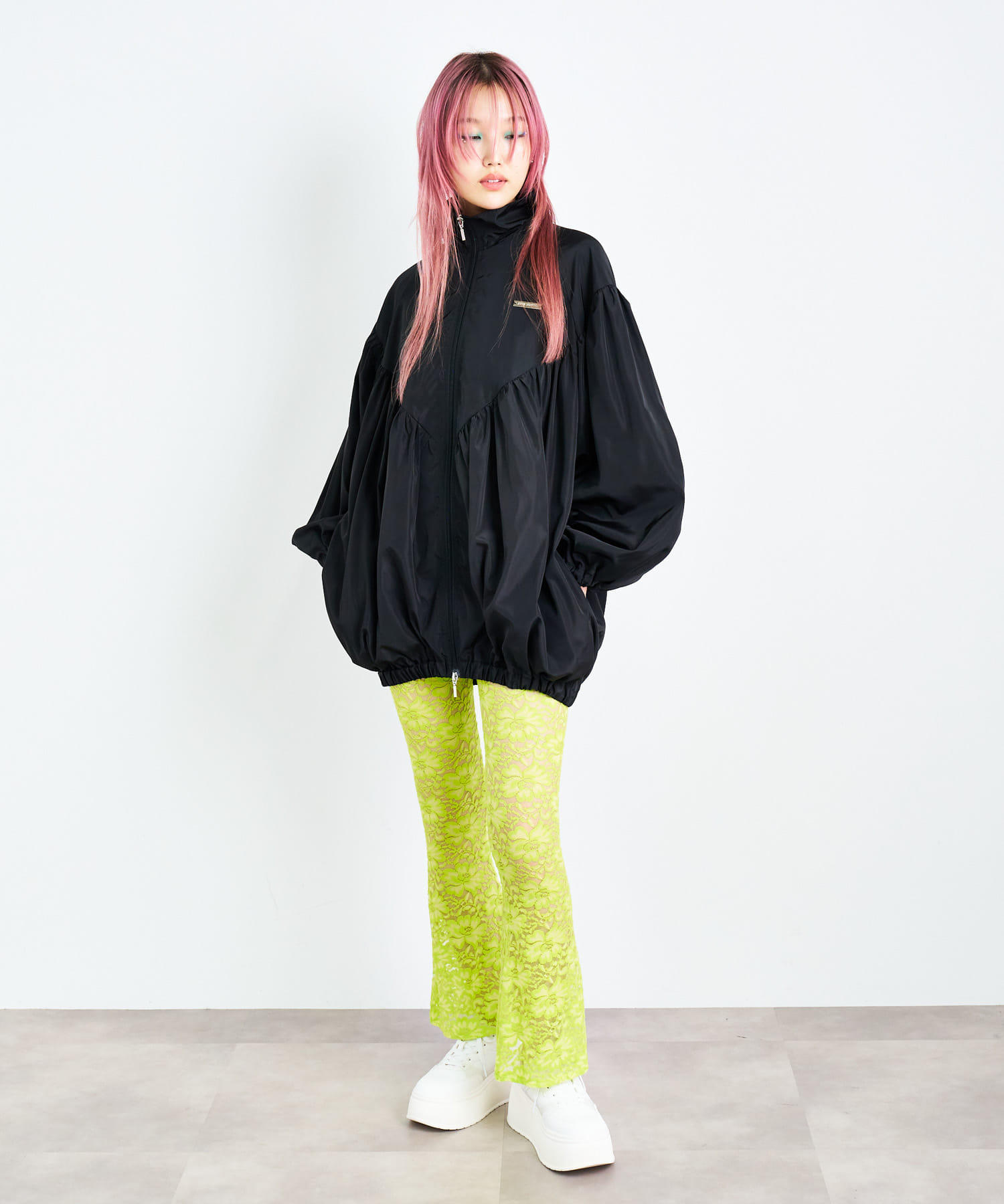 身長：172cm サイズ：one
