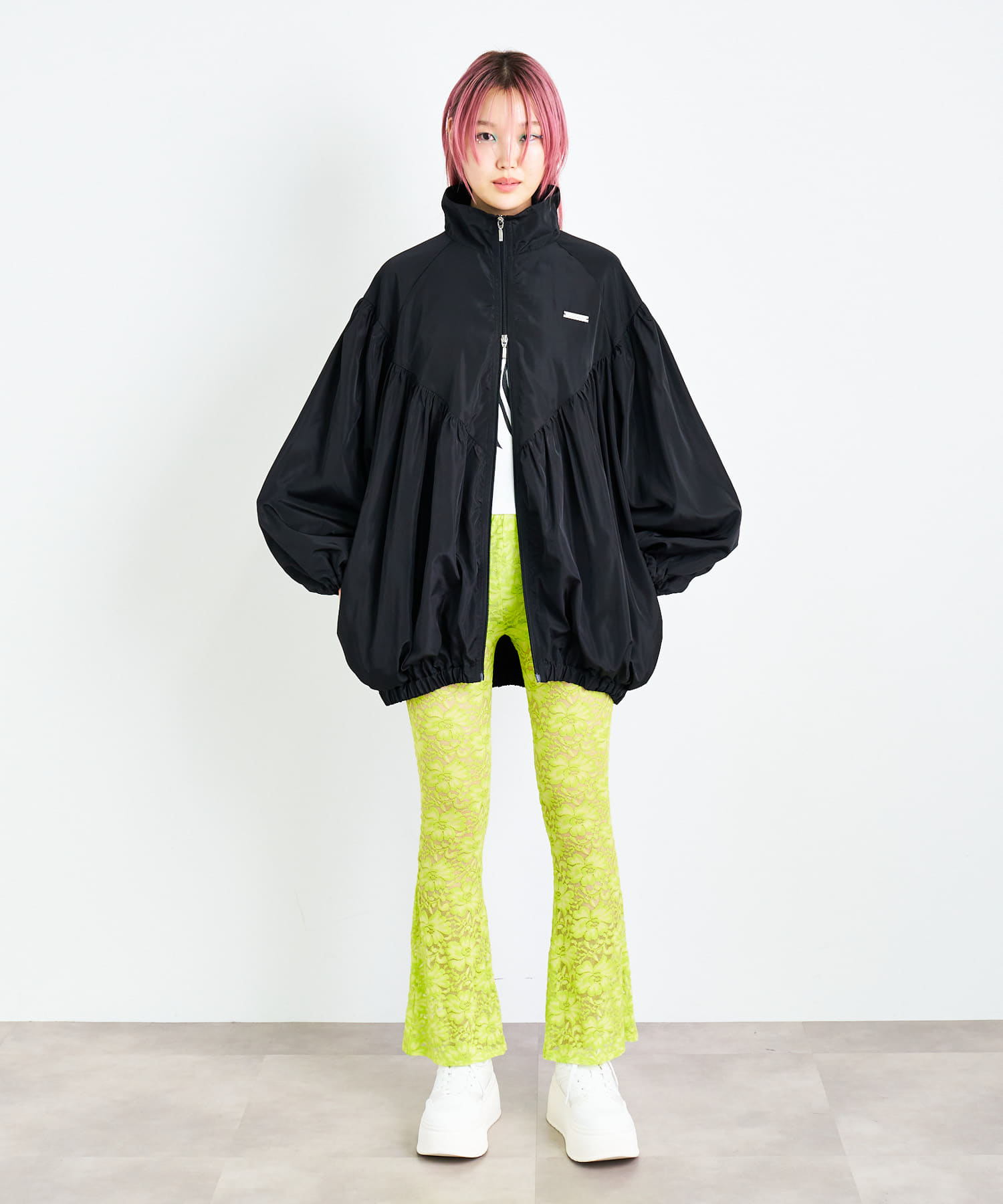 身長：172cm サイズ：one