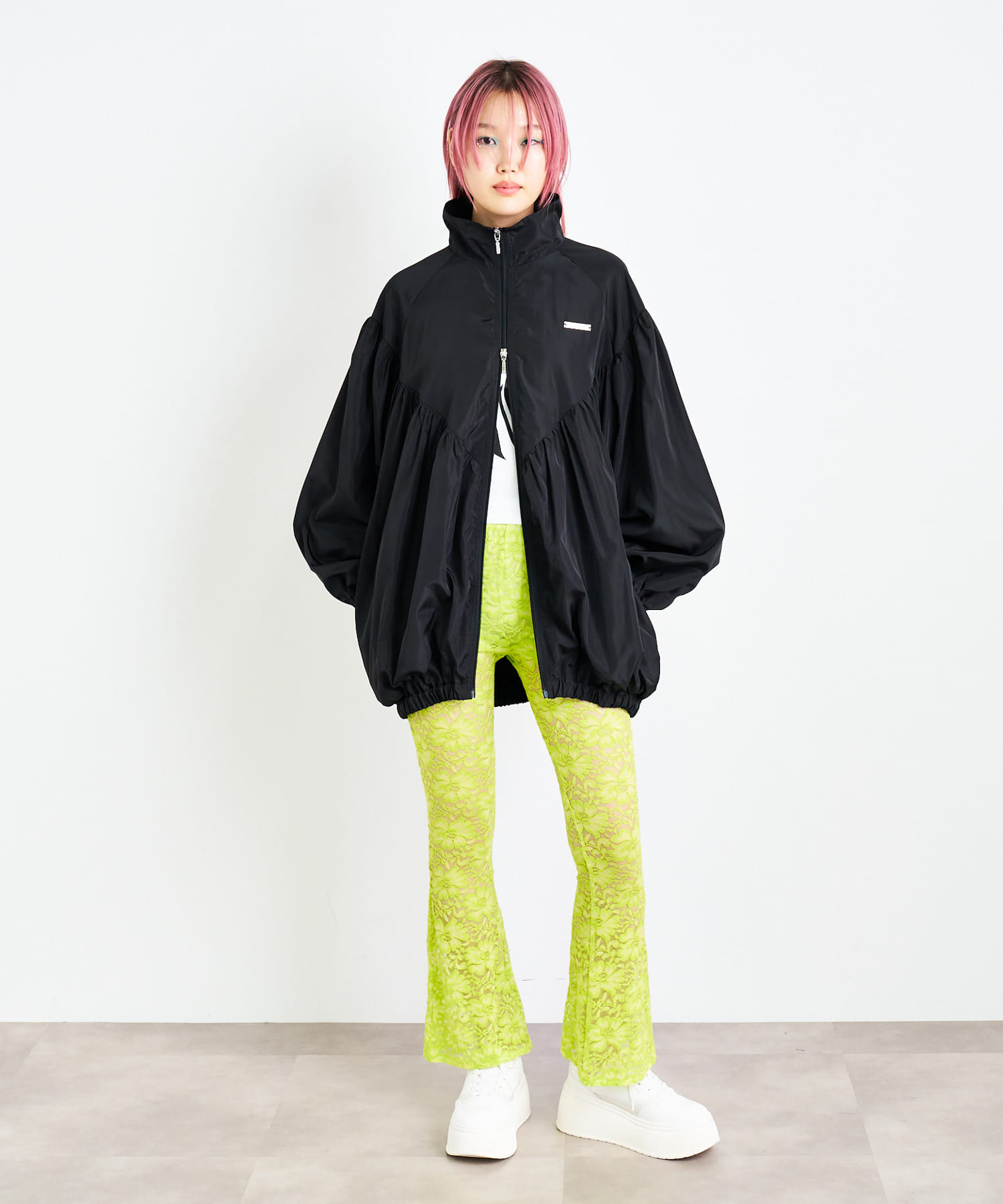 身長：172cm サイズ：one
