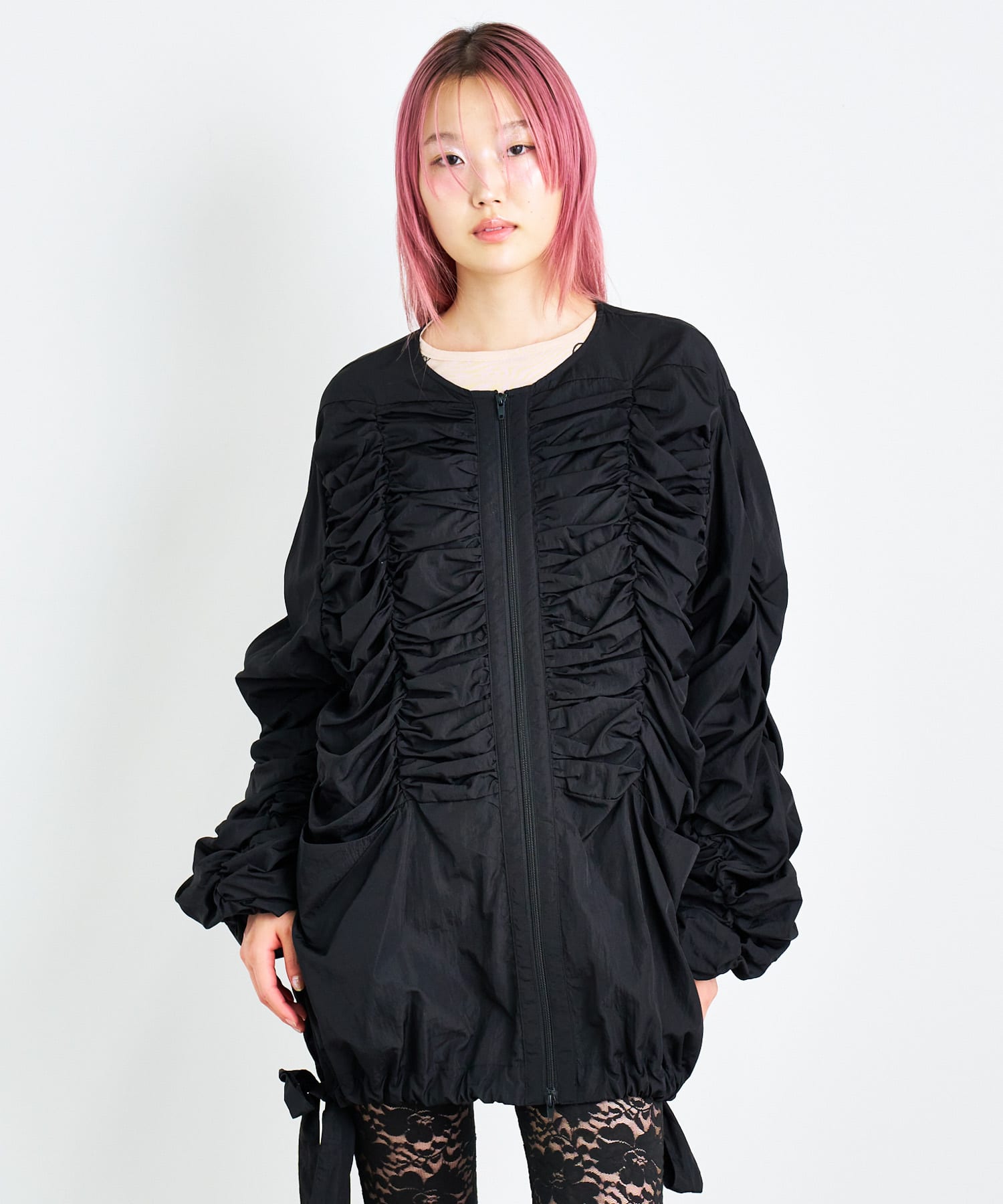 身長：172cm サイズ：one