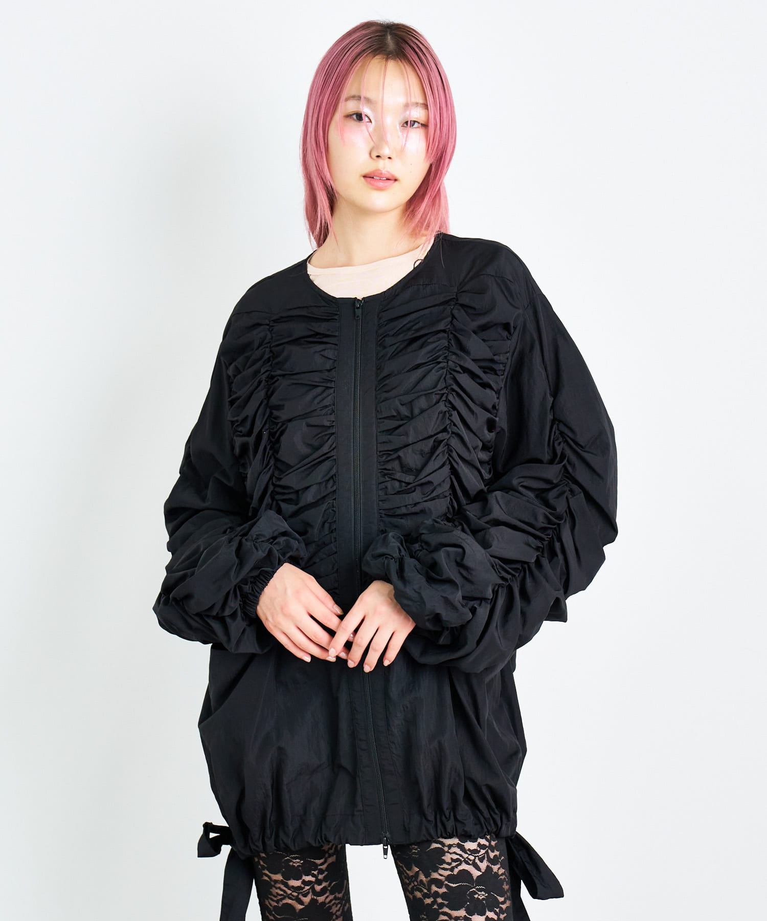 身長：172cm サイズ：one