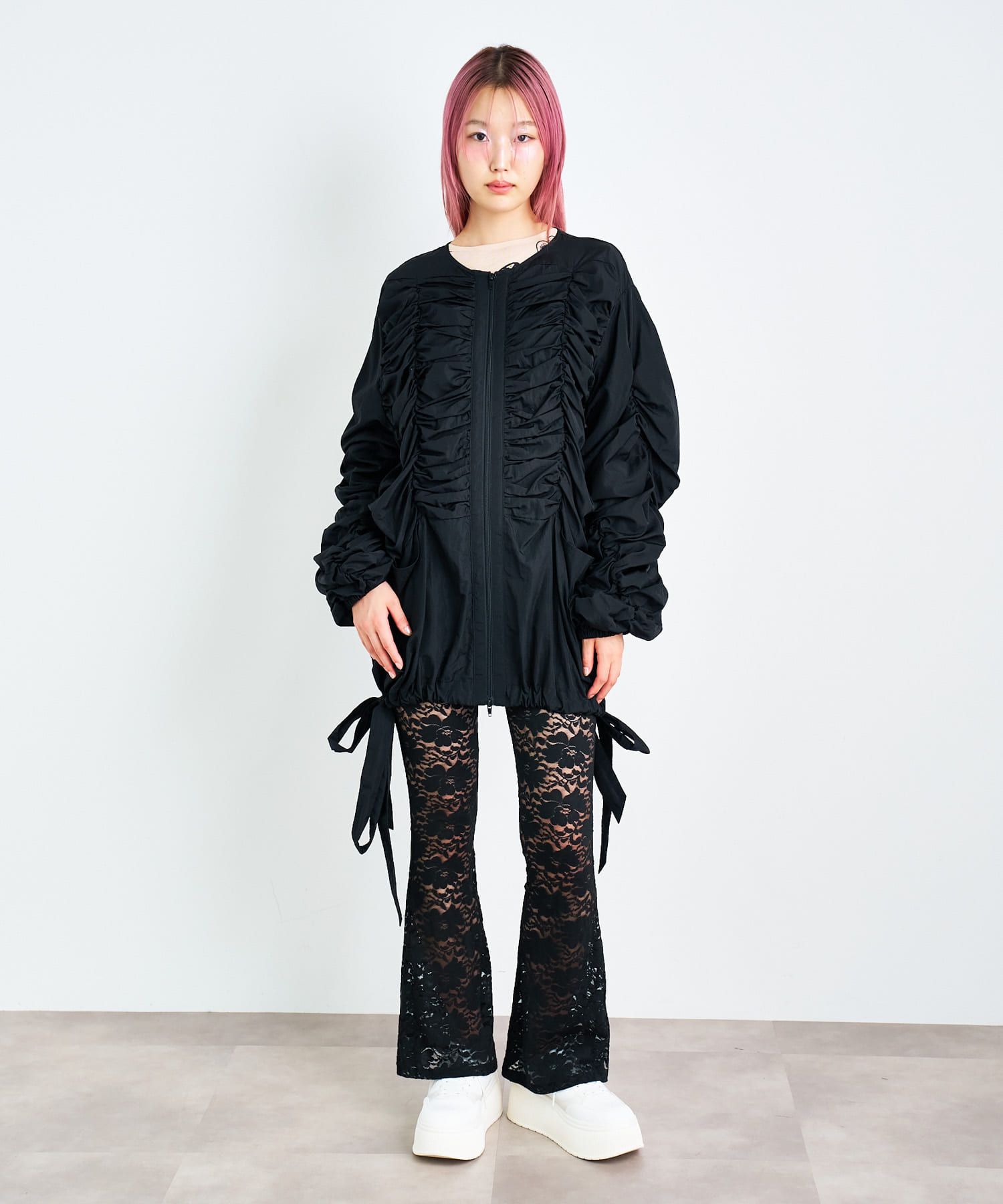 身長：172cm サイズ：one
