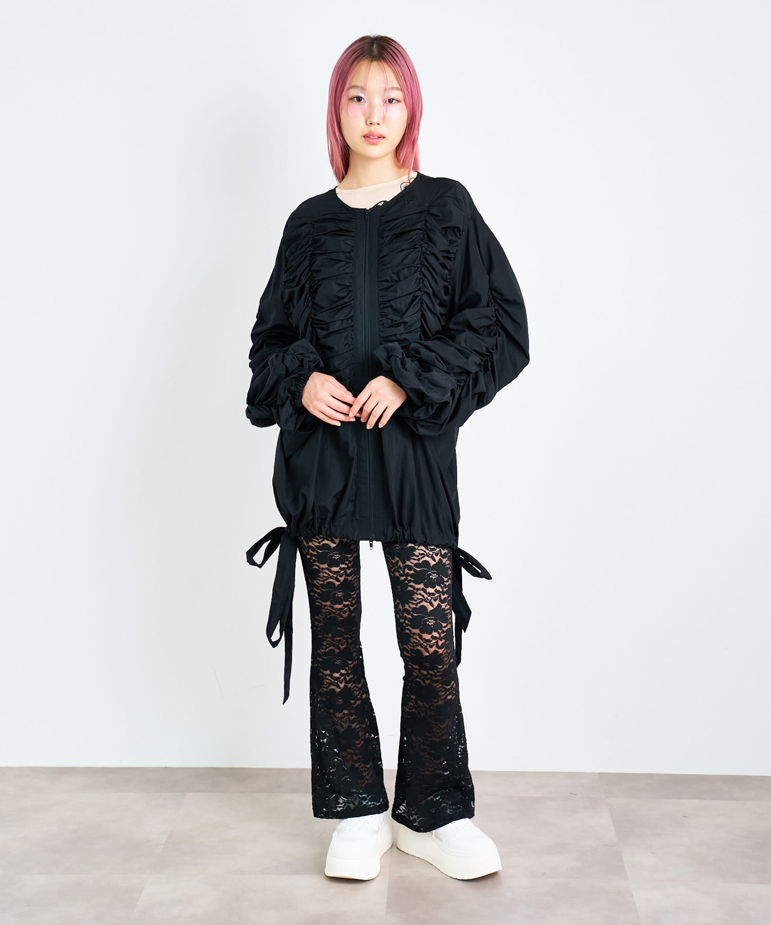 身長：172cm サイズ：one