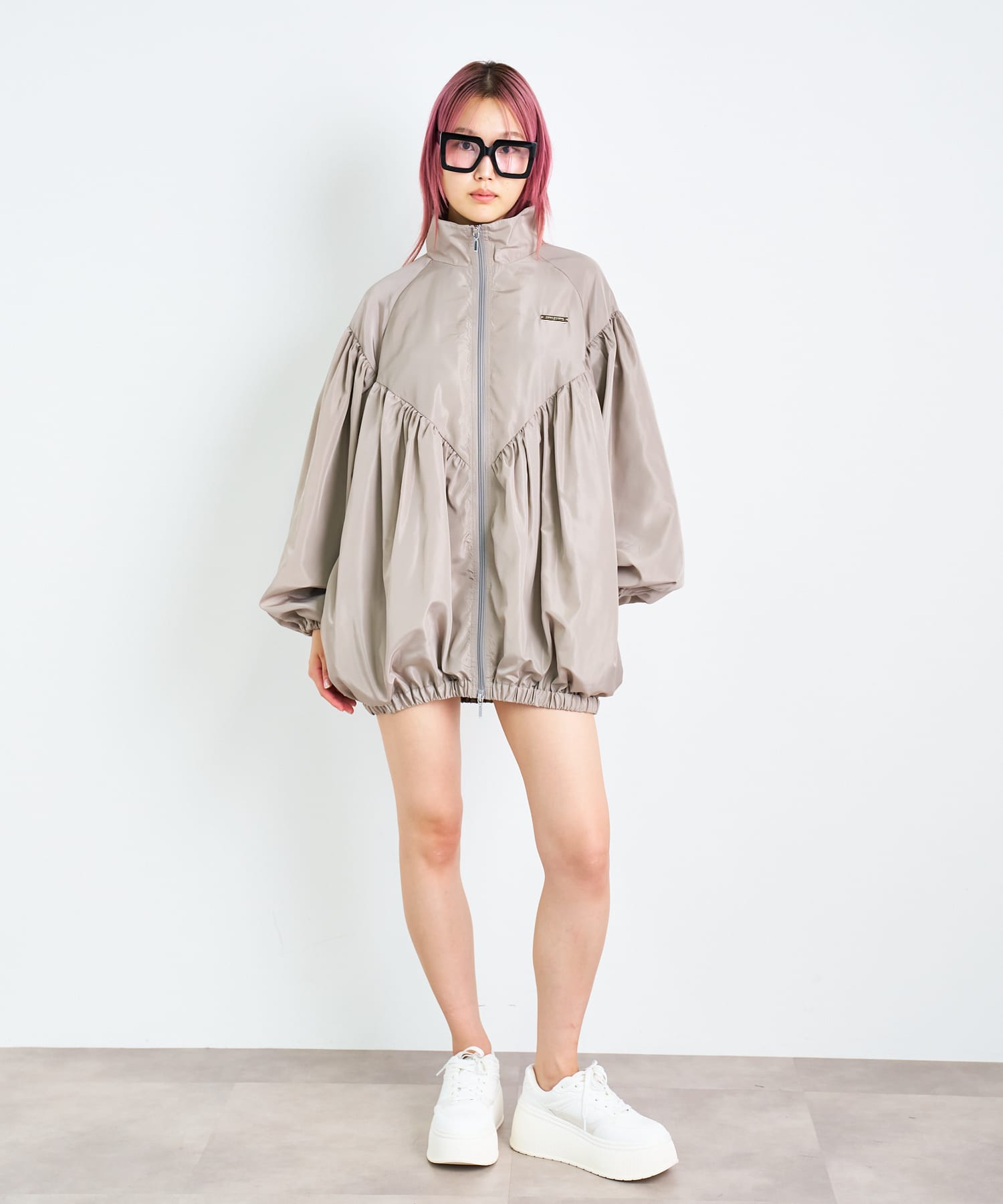 身長：172cm サイズ：one