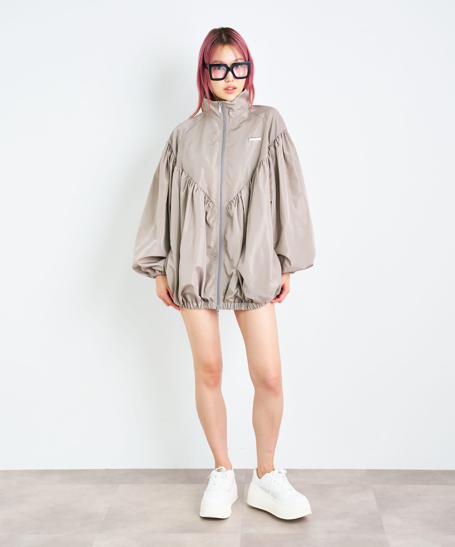 身長：172cm サイズ：one