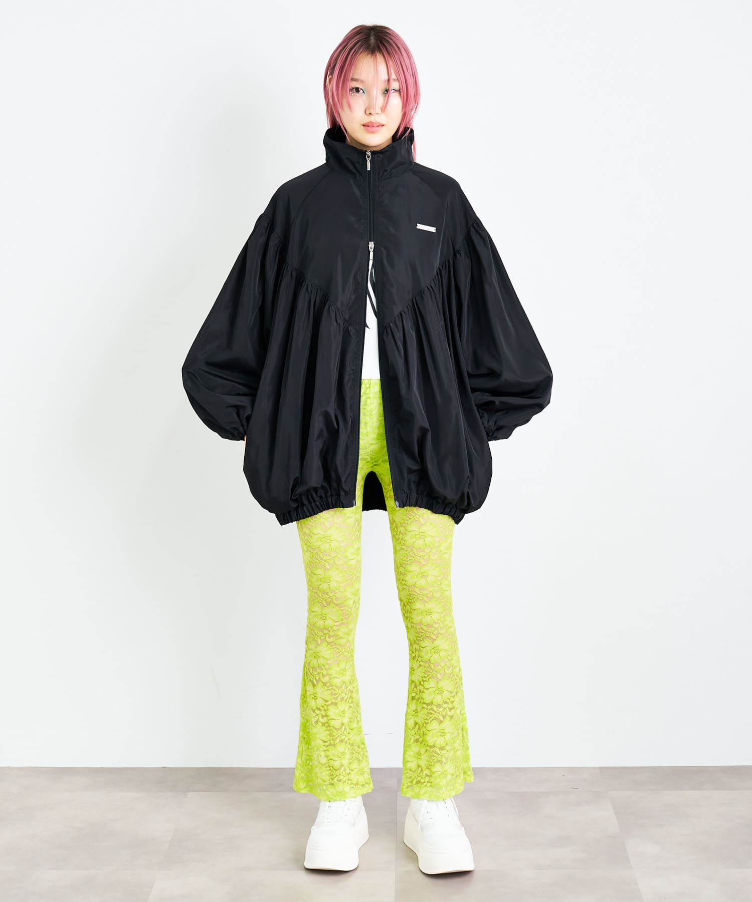 身長：172cm サイズ：one