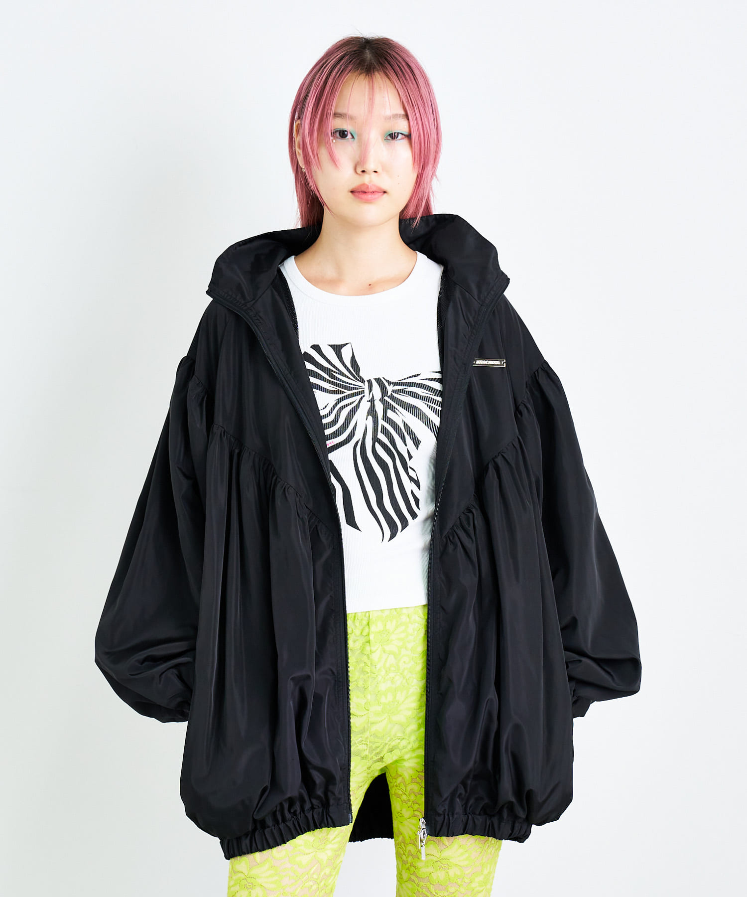 身長：172cm サイズ：one