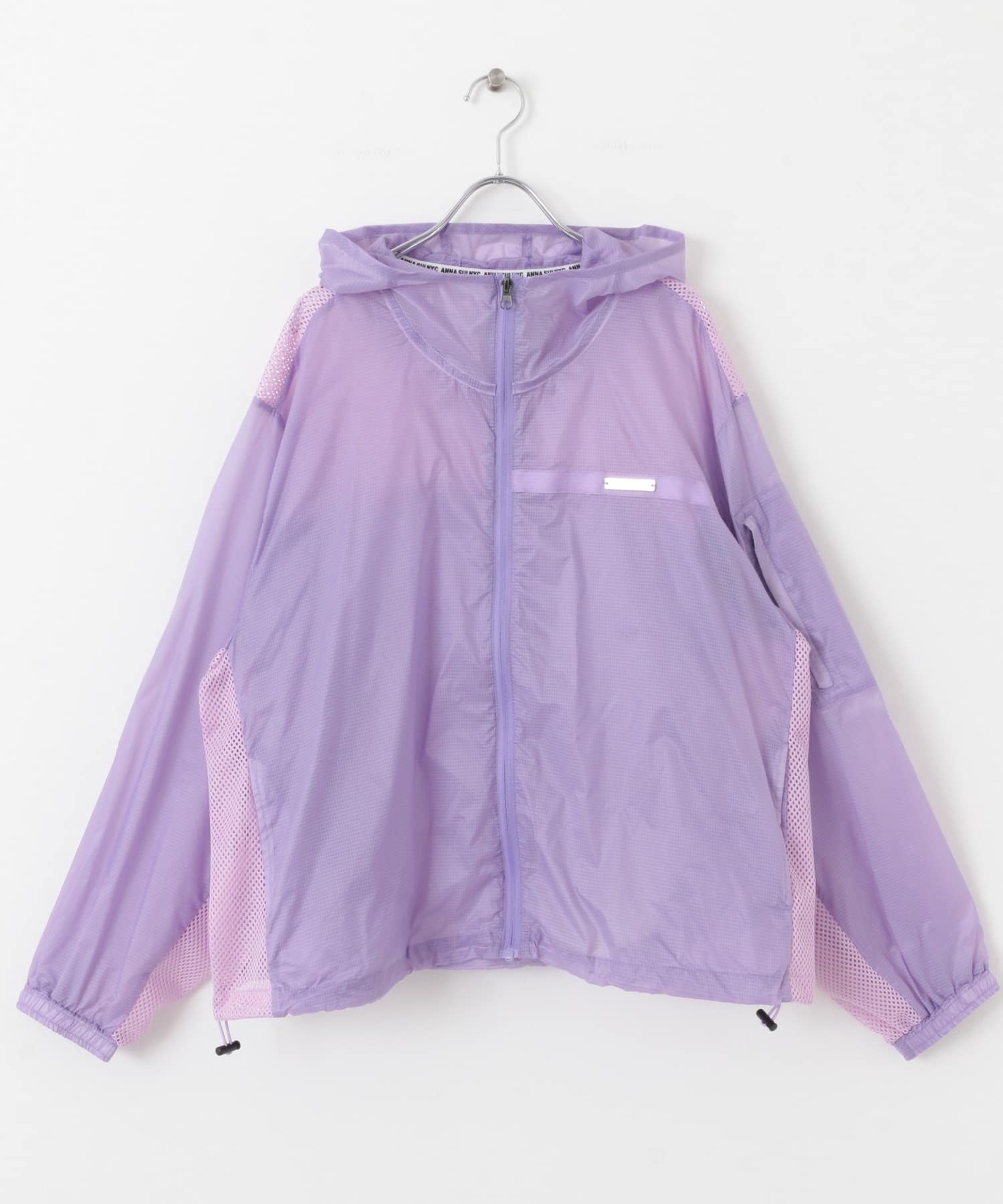 ANNA SUI NYC　シアーリップアクティブジャケット PURPLE one