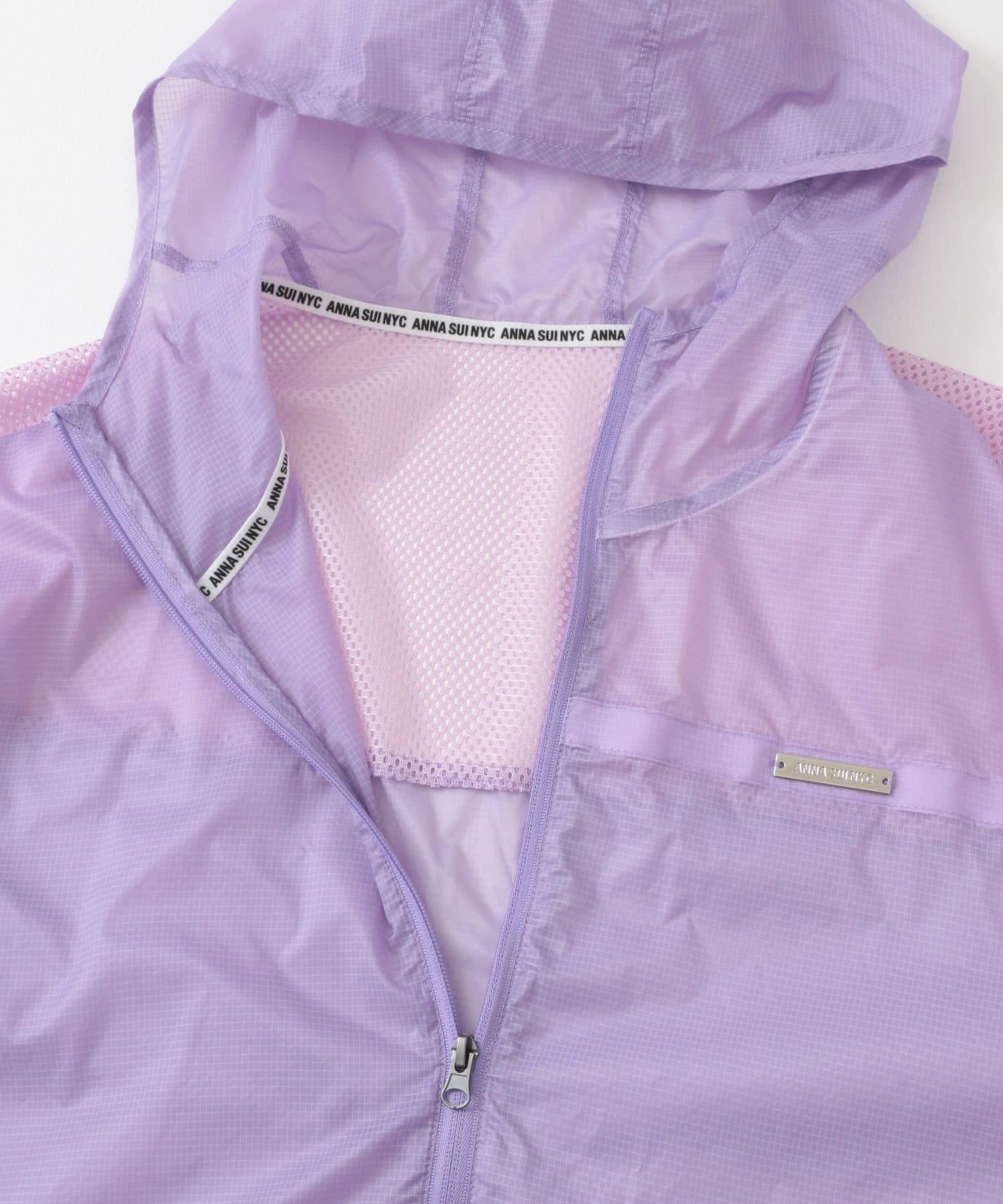 ANNA SUI NYC　シアーリップアクティブジャケット PURPLE one