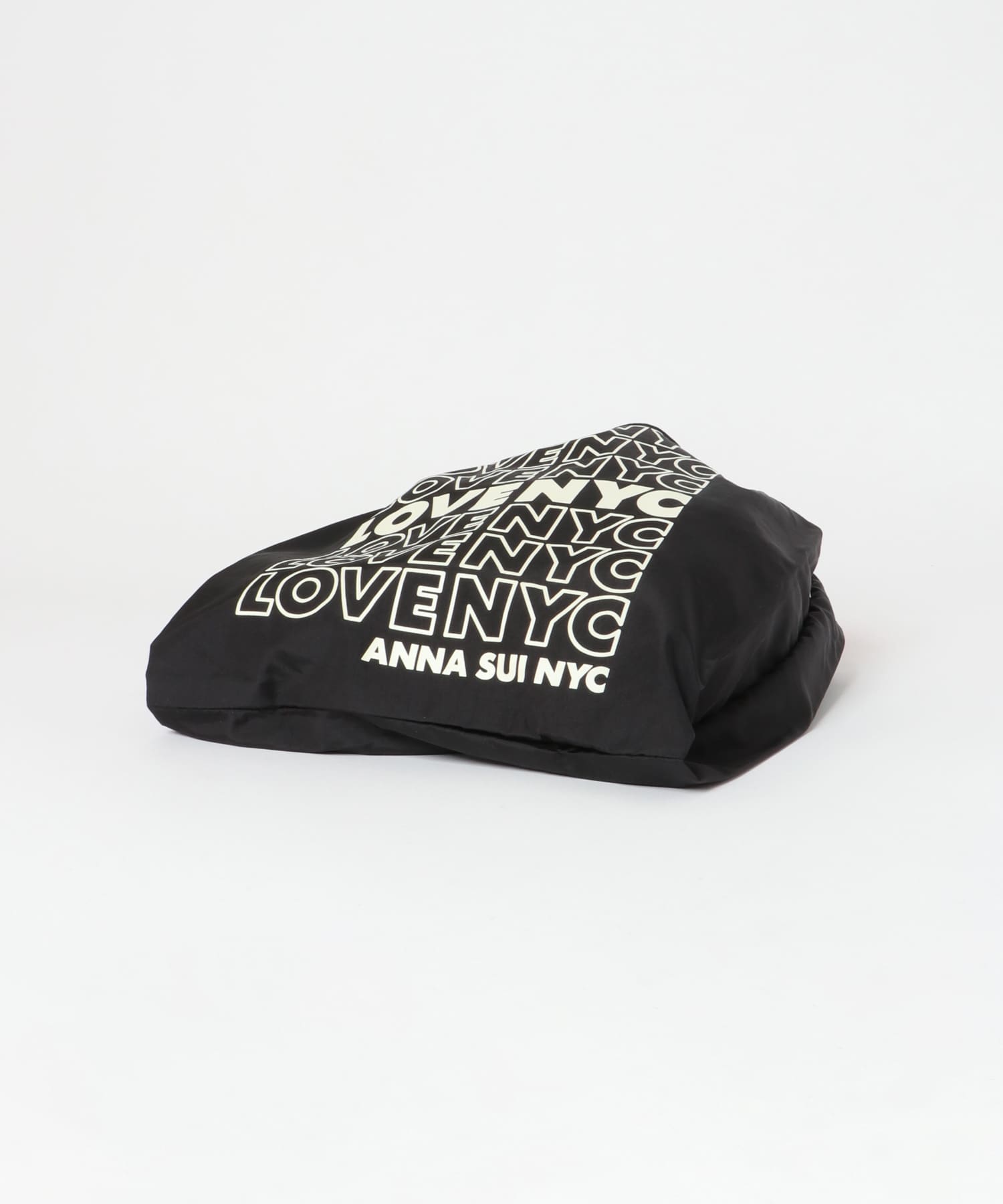 ANNA SUI NYC　LOVEショッピングバッグ BLACK one