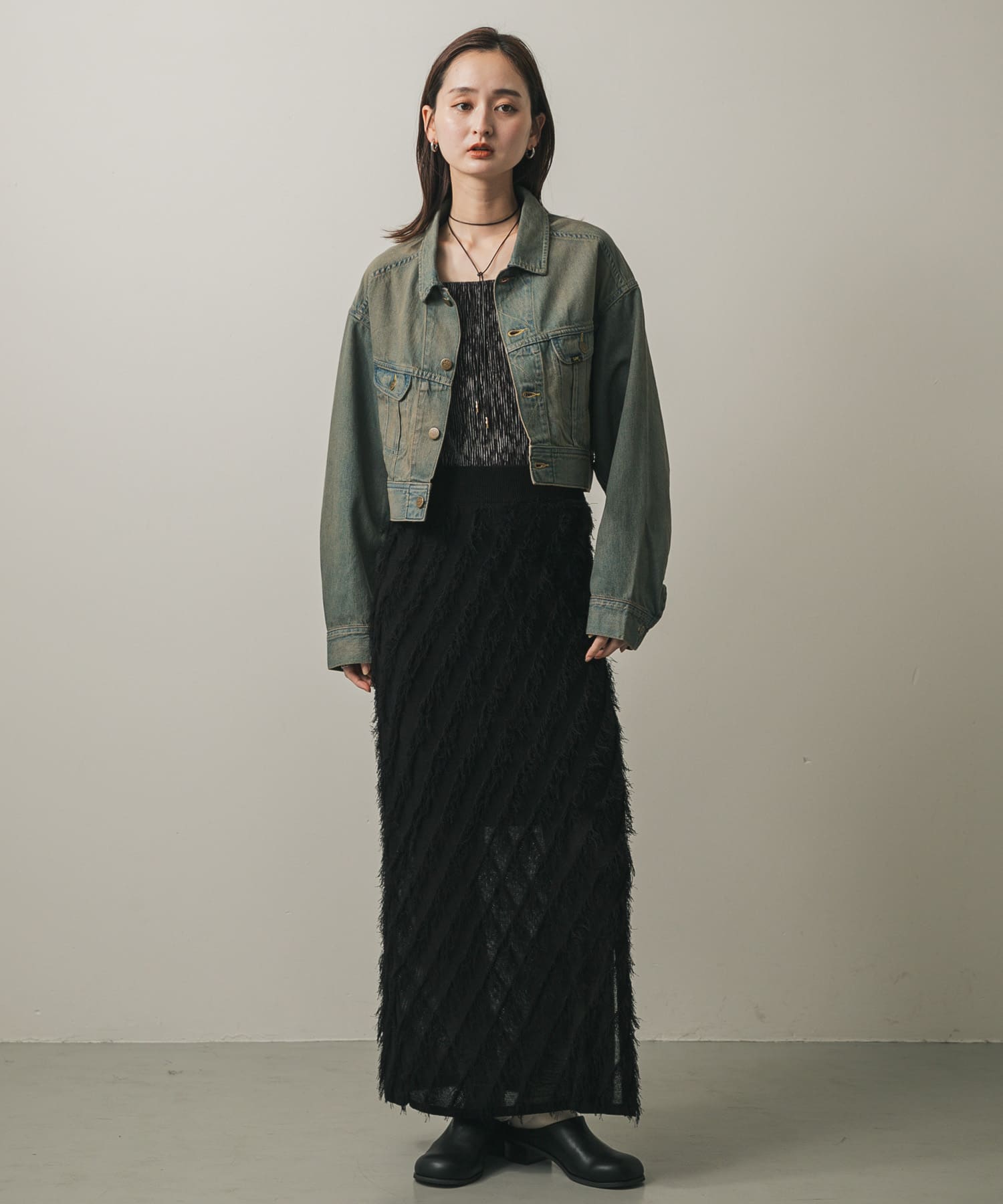 身長：169cm サイズ：Free