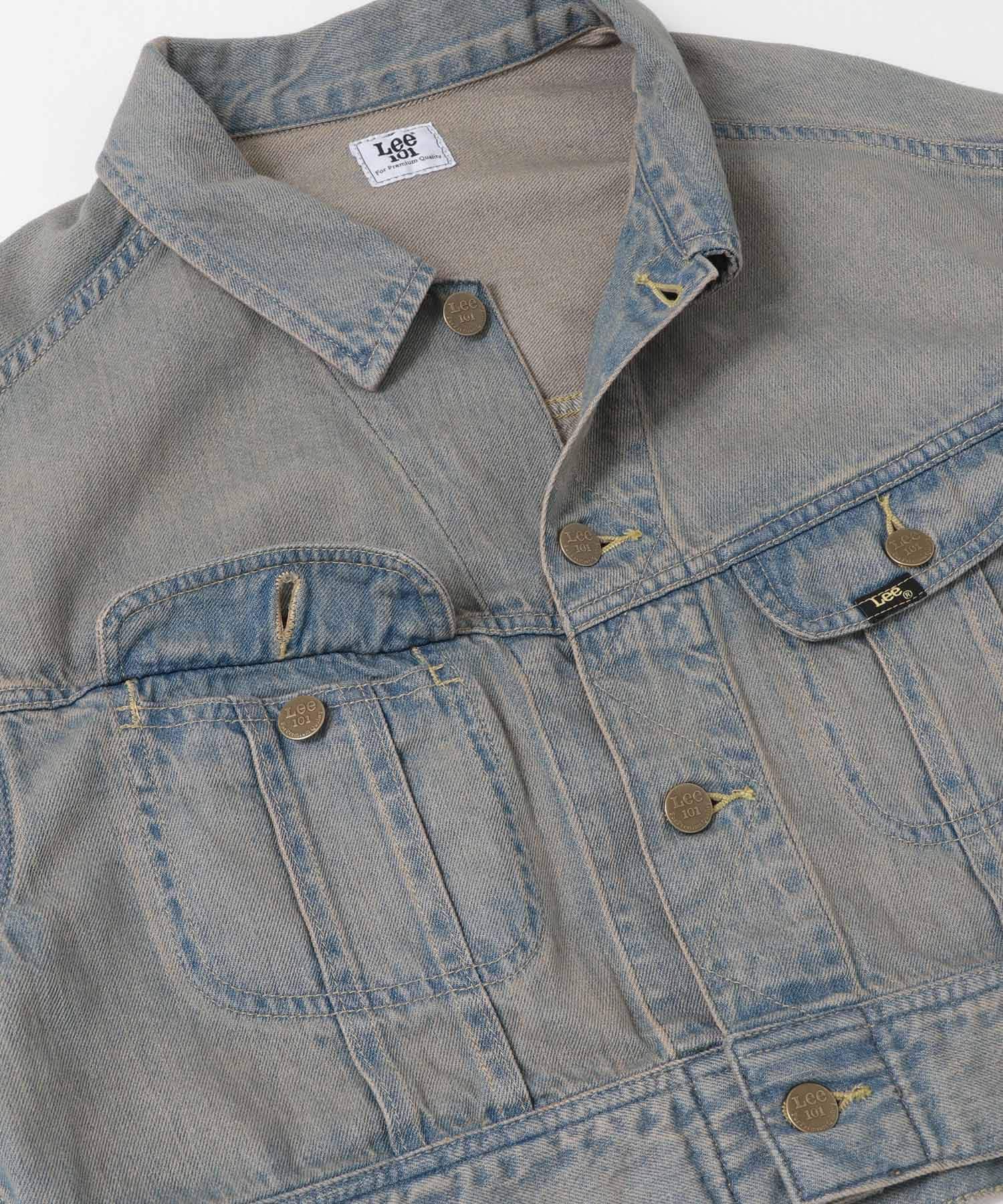 『別注』Lee101×SENSE OF PLACE　JACKET BROWN FREE