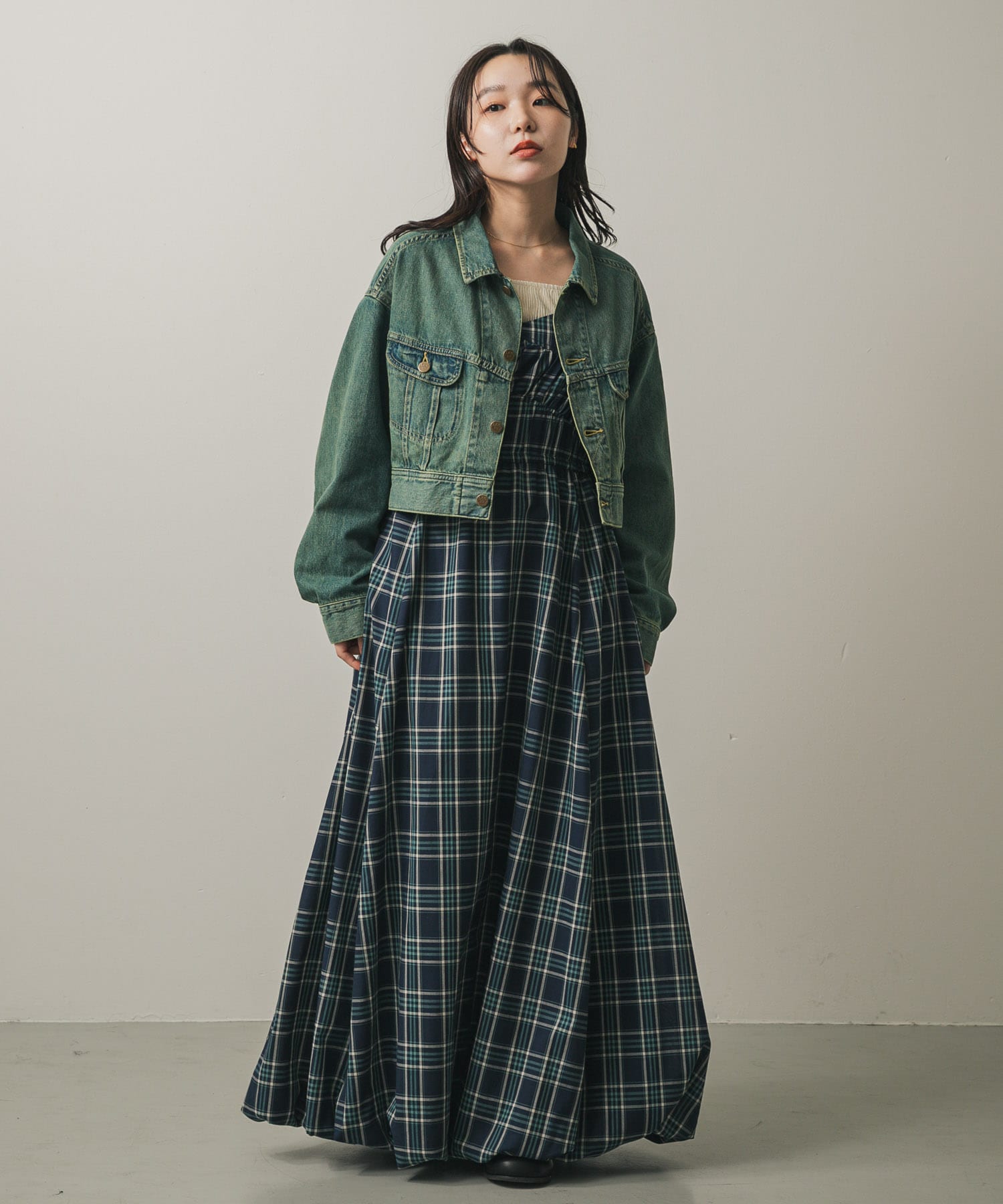 身長：158cm サイズ：Free