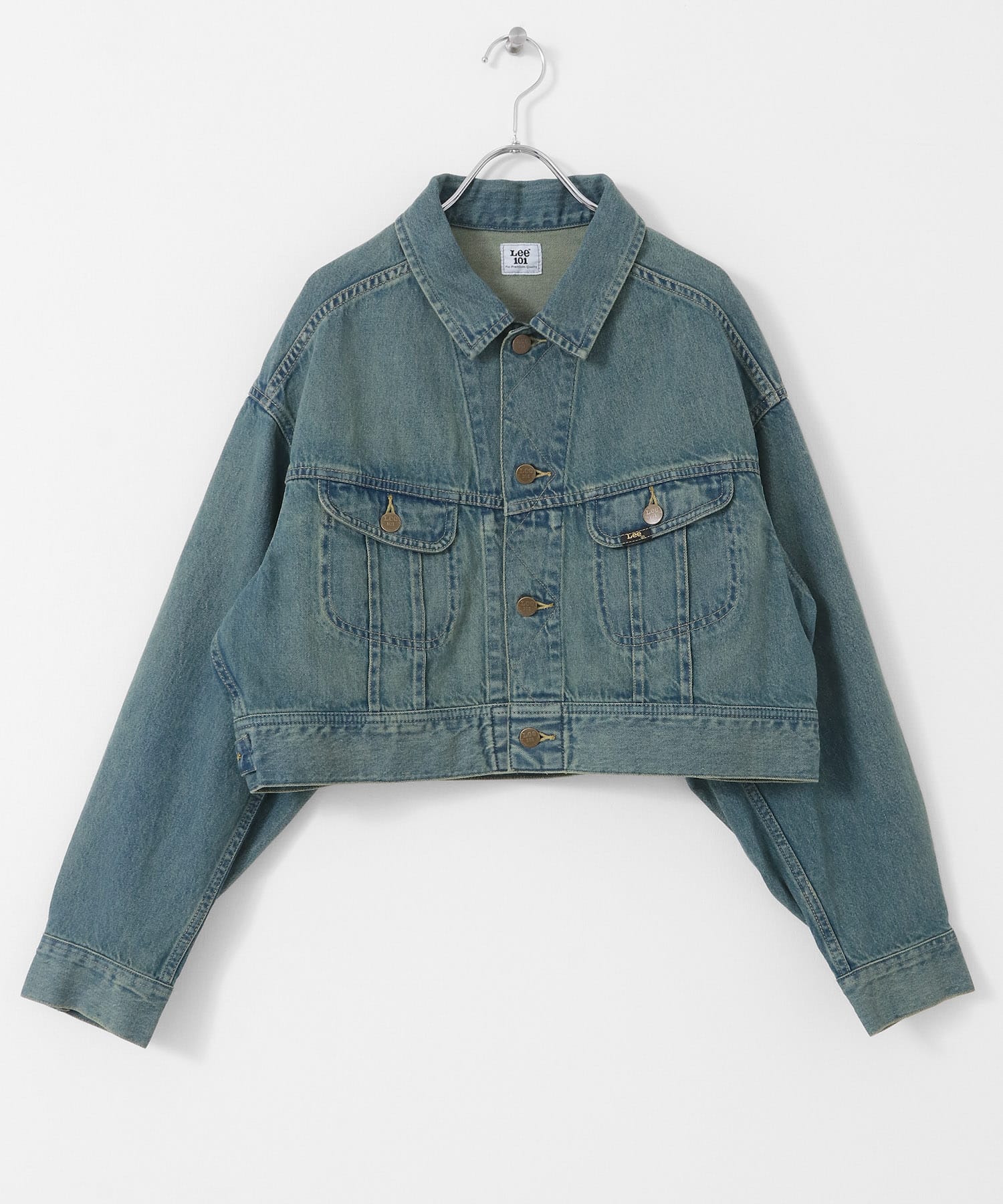 『別注』Lee101×SENSE OF PLACE　JACKET GREEN FREE