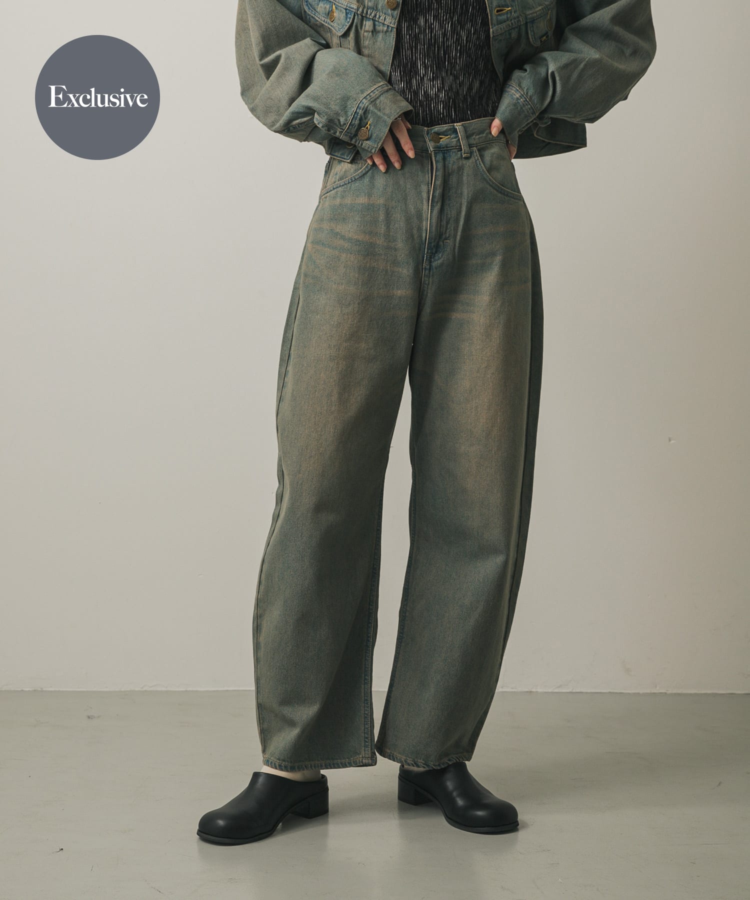 『別注』Lee101×SENSE OF PLACE　BARREL PANTS