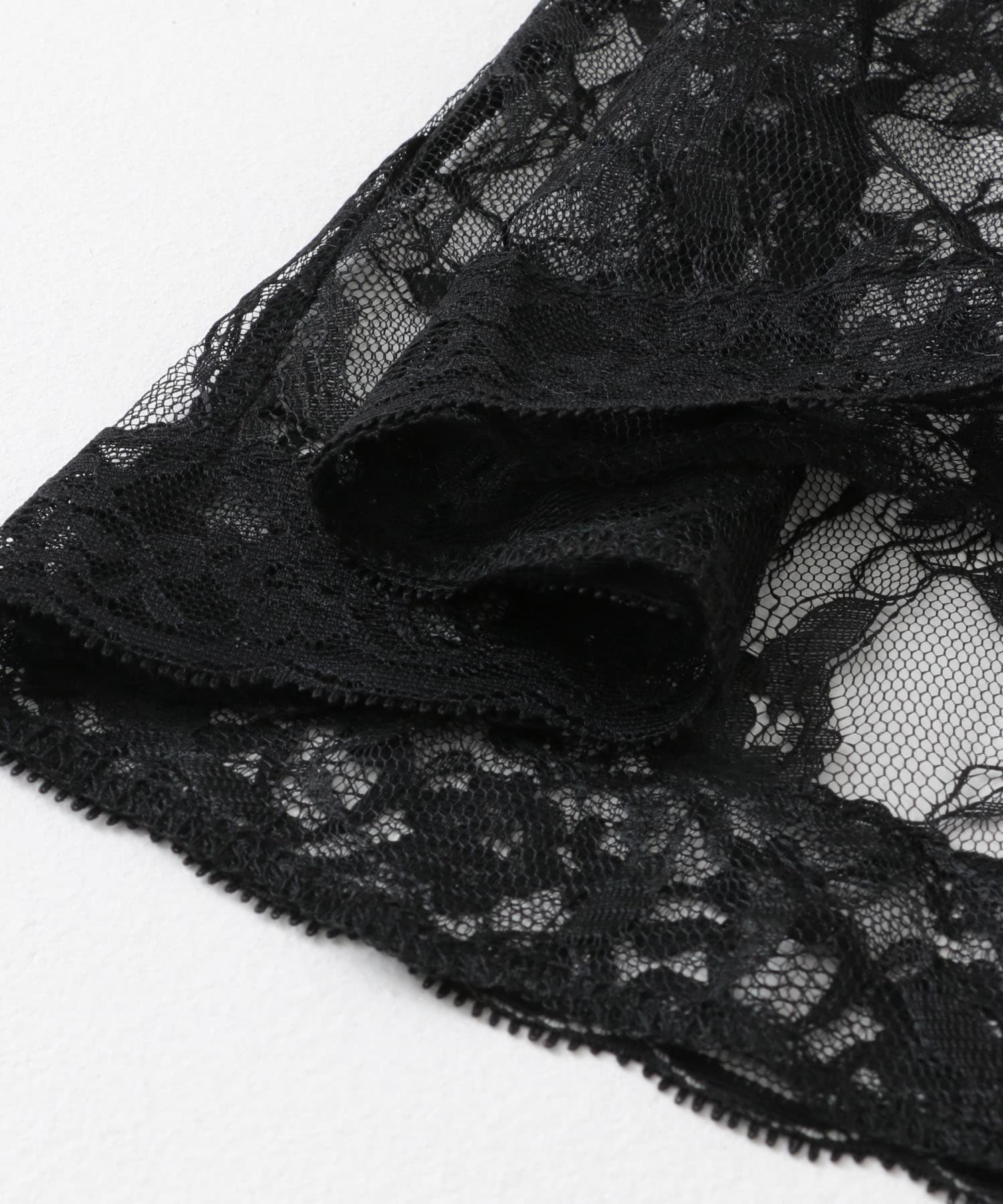 ANNA SUI NYC　マーメイドレースキャミソール BLACK one