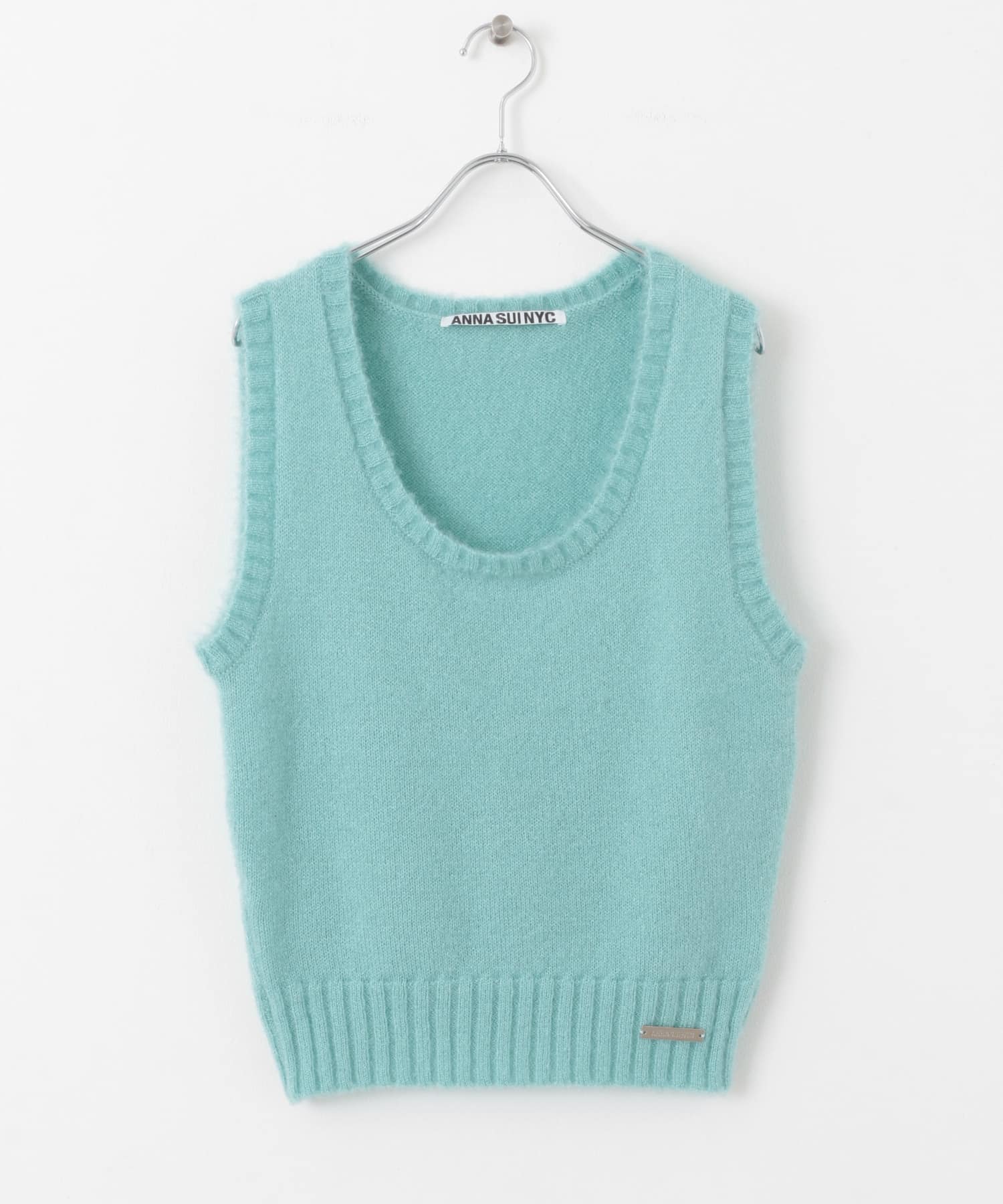 ANNA SUI NYC　ラメニットベスト MINT one