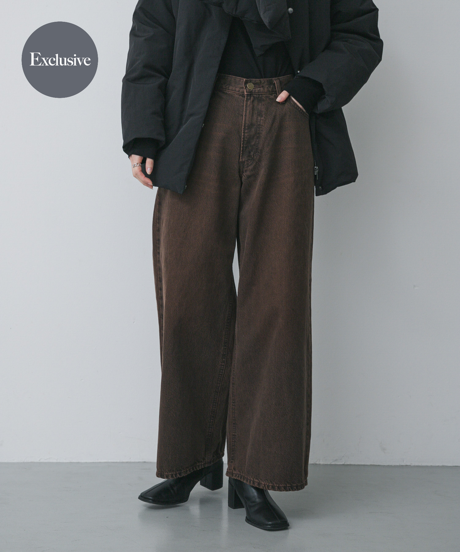 『別注』Lee101×SENSE OF PLACE　WIDEPANTS