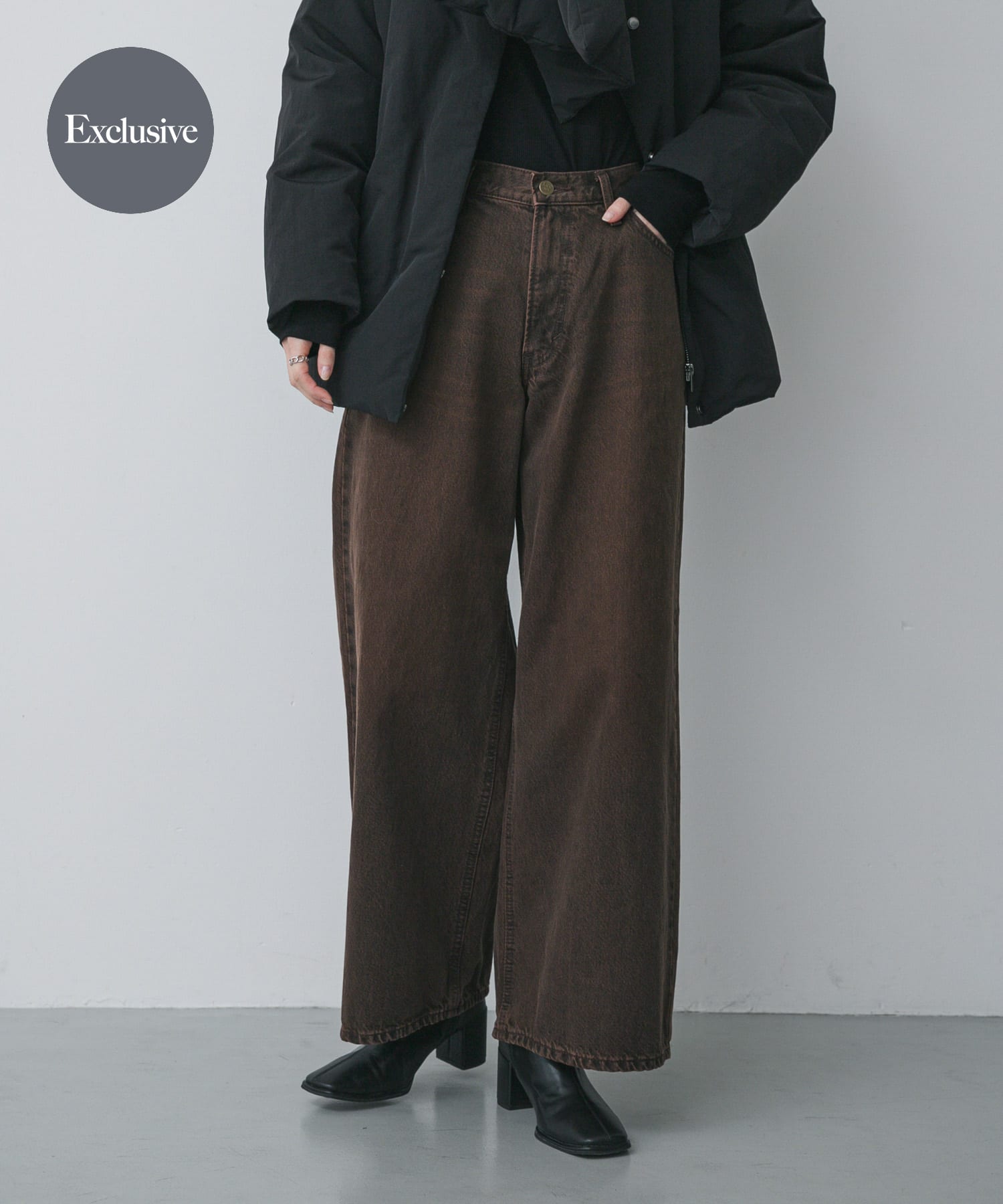 『別注』Lee101×SENSE OF PLACE　WIDEPANTS