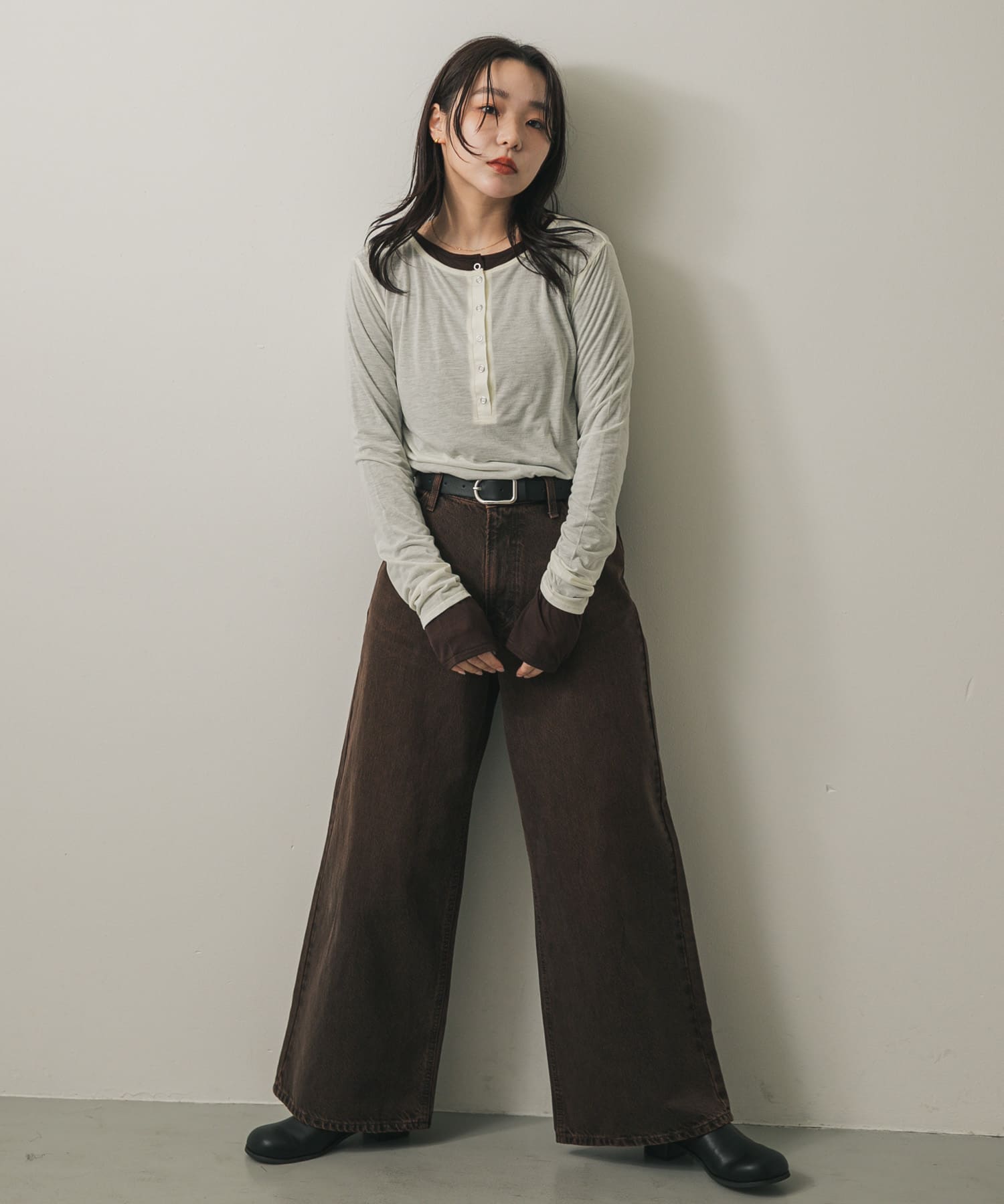 身長：158cm サイズ：M
