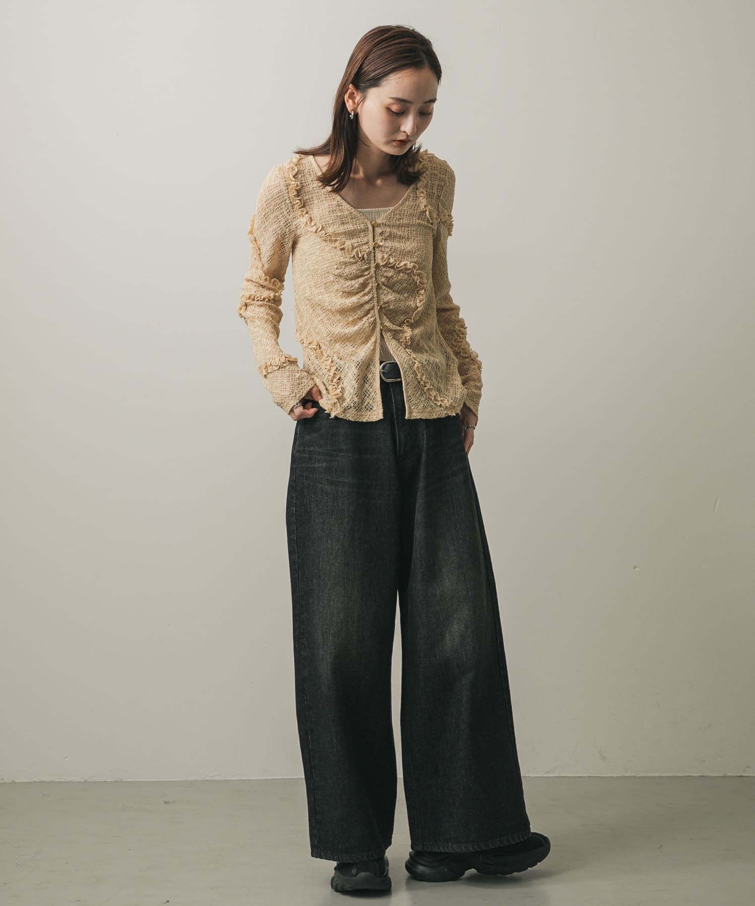 身長：169cm サイズ：M
