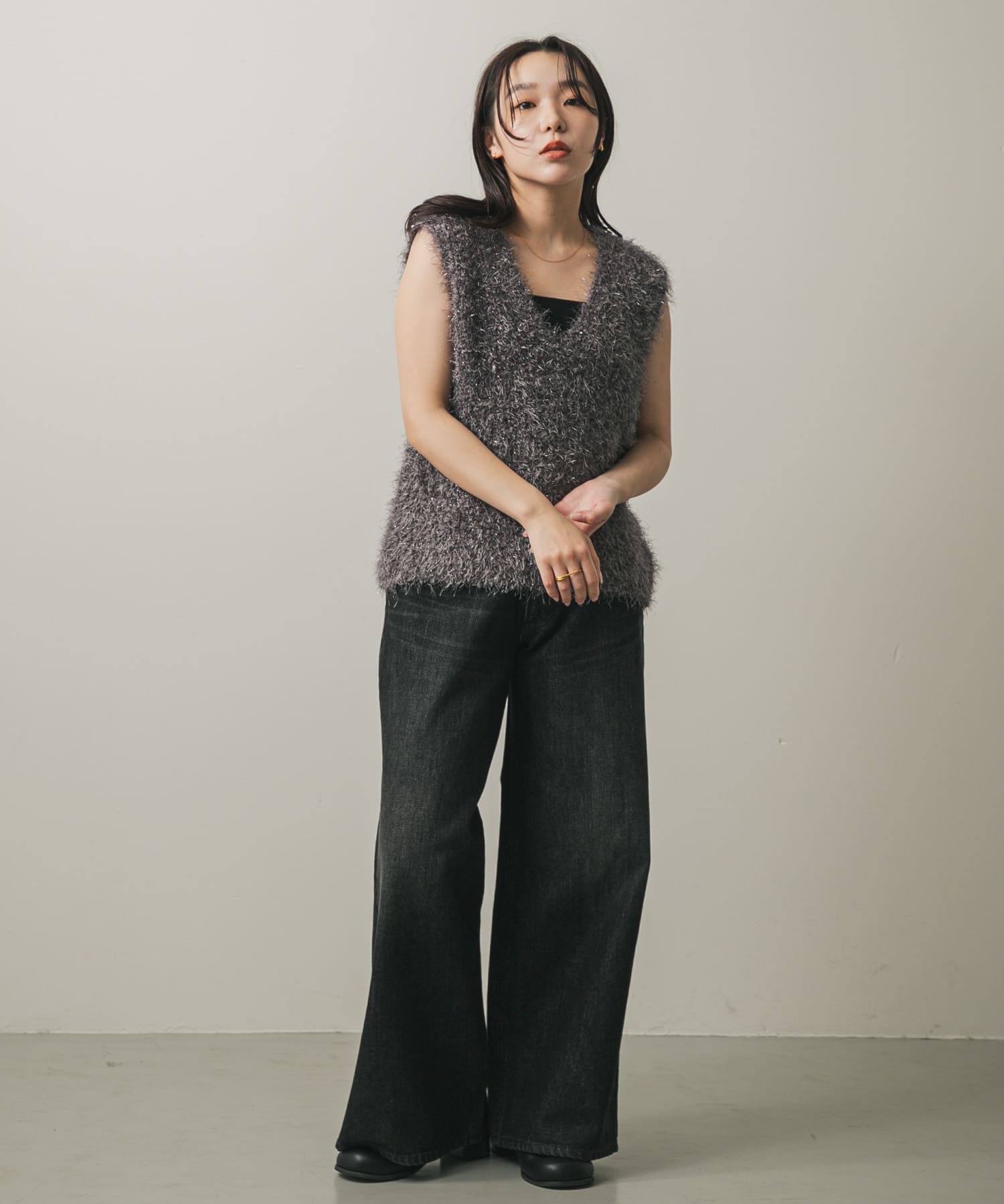 身長：158cm サイズ：M