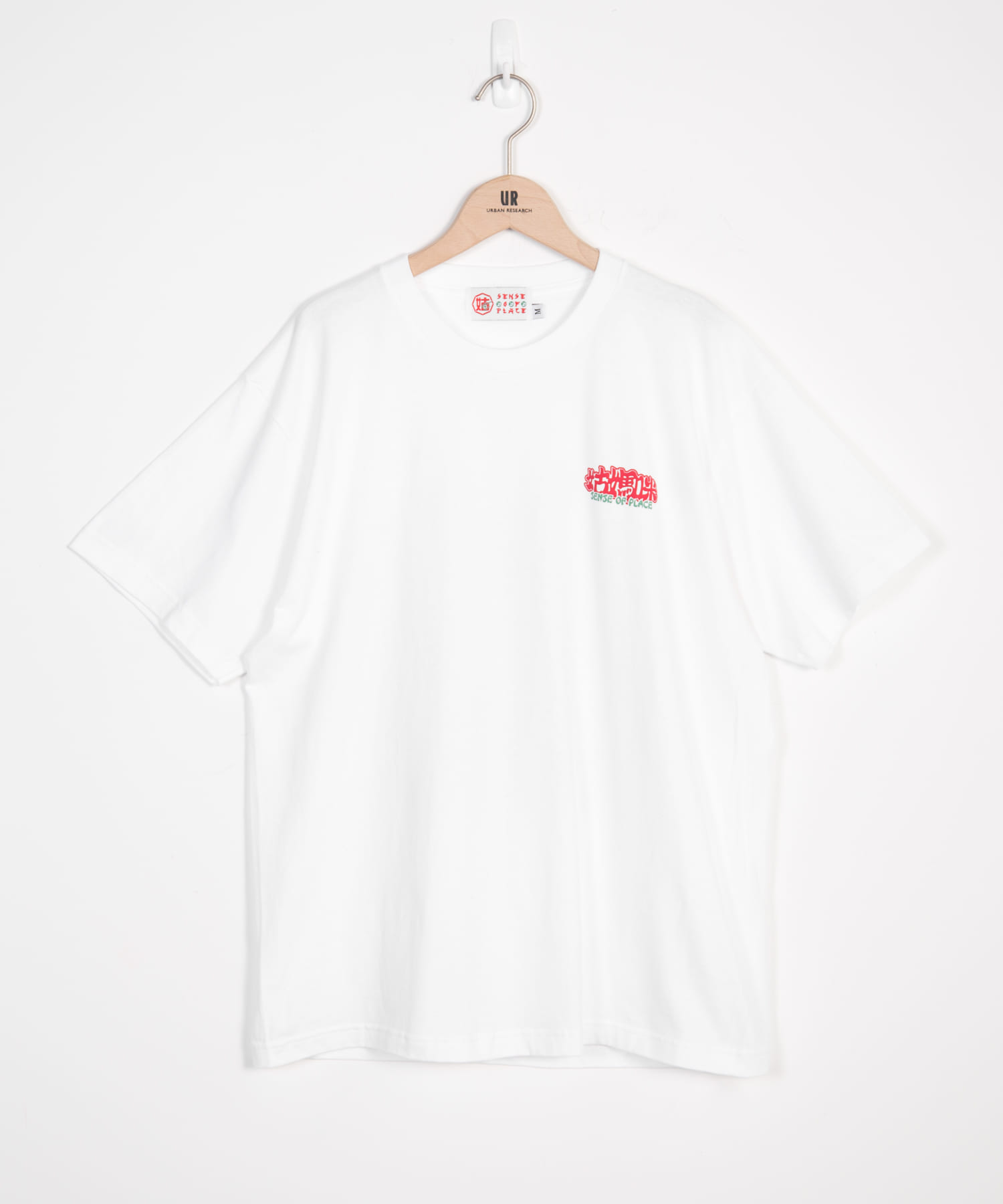 goodmommyプリントTシャツ RED L
