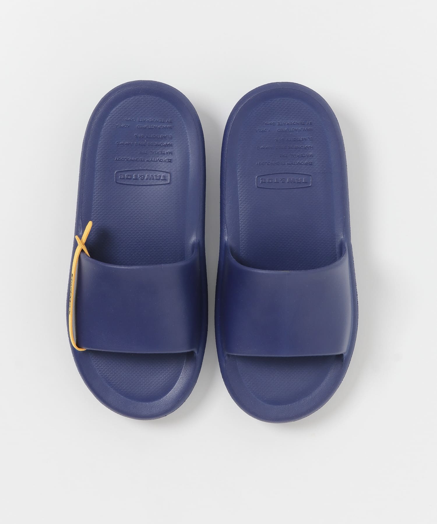 TAW&TOE　ZEROVITY SLIDE NAVY S