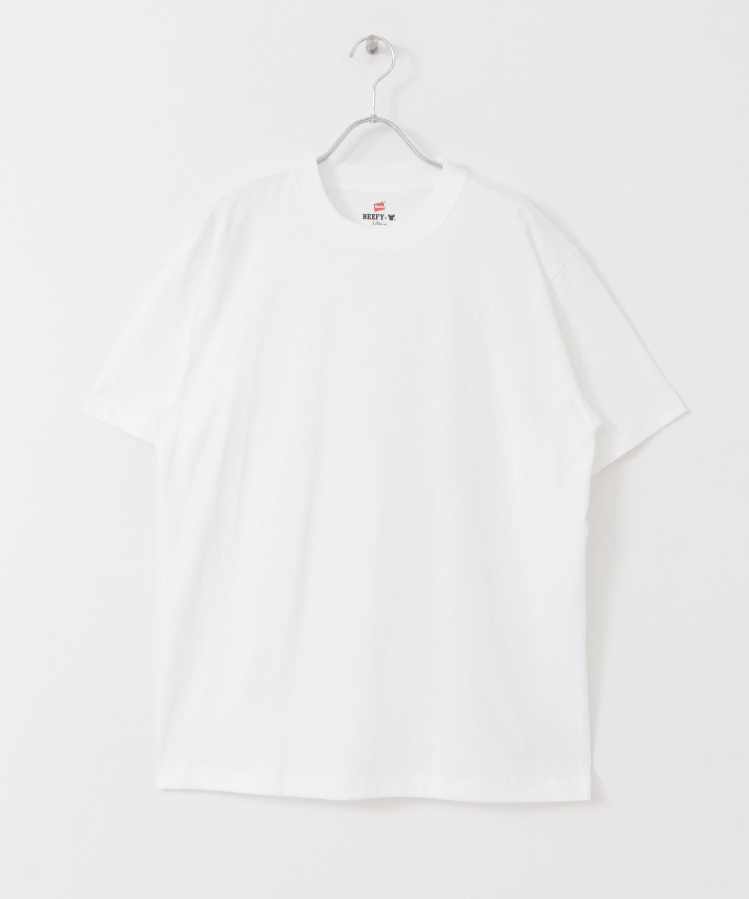 Hanes　BEEFY T-SHIRTS 1P WHITE M
