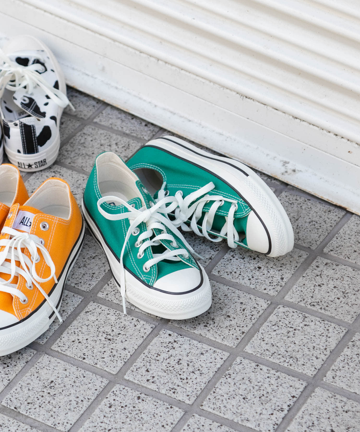 『WEB限定』CONVERSE　ALL STAR (R) OX GREEN 22.5