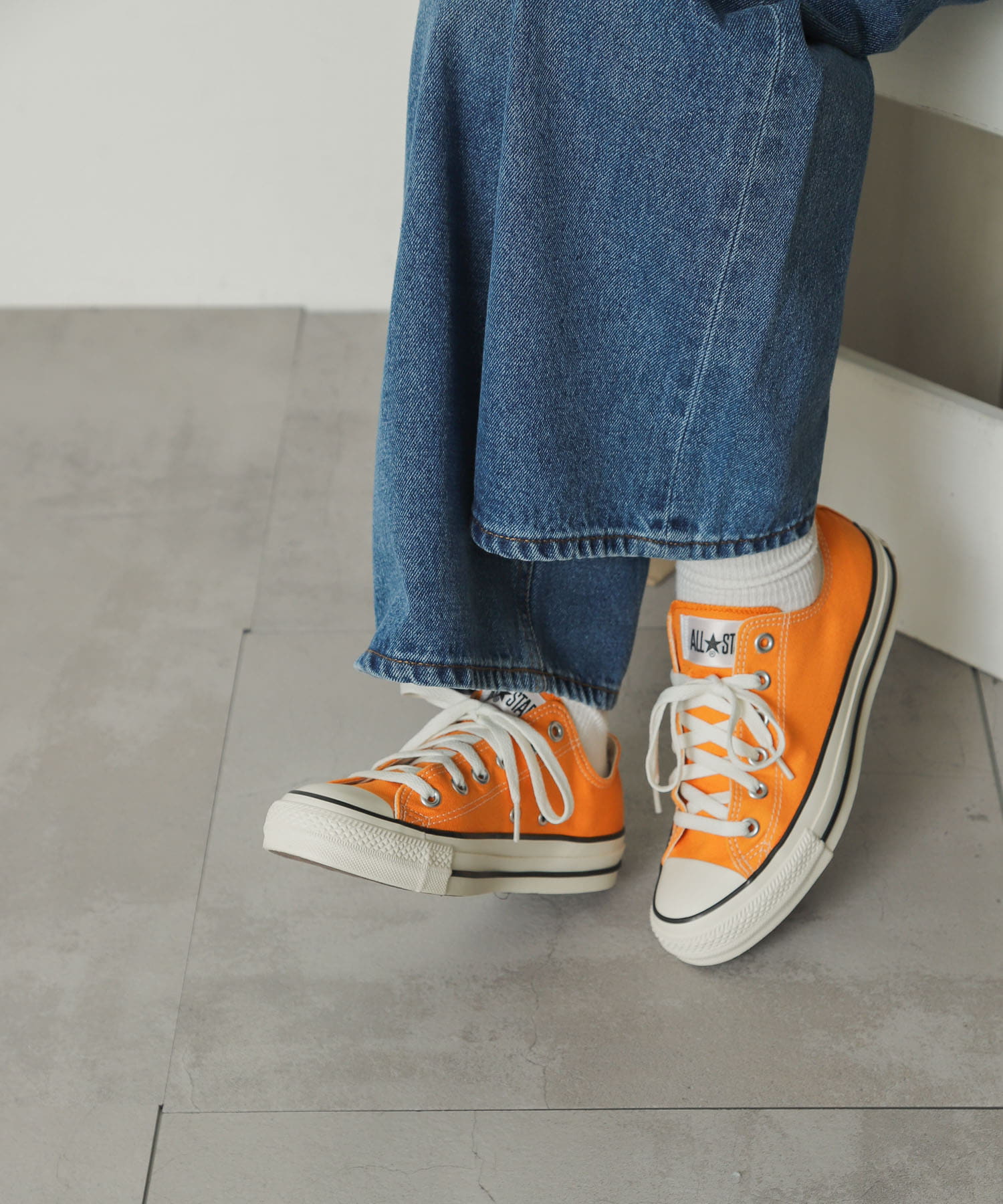 『WEB限定』CONVERSE　ALL STAR (R) OX MARIGOLD 22.5