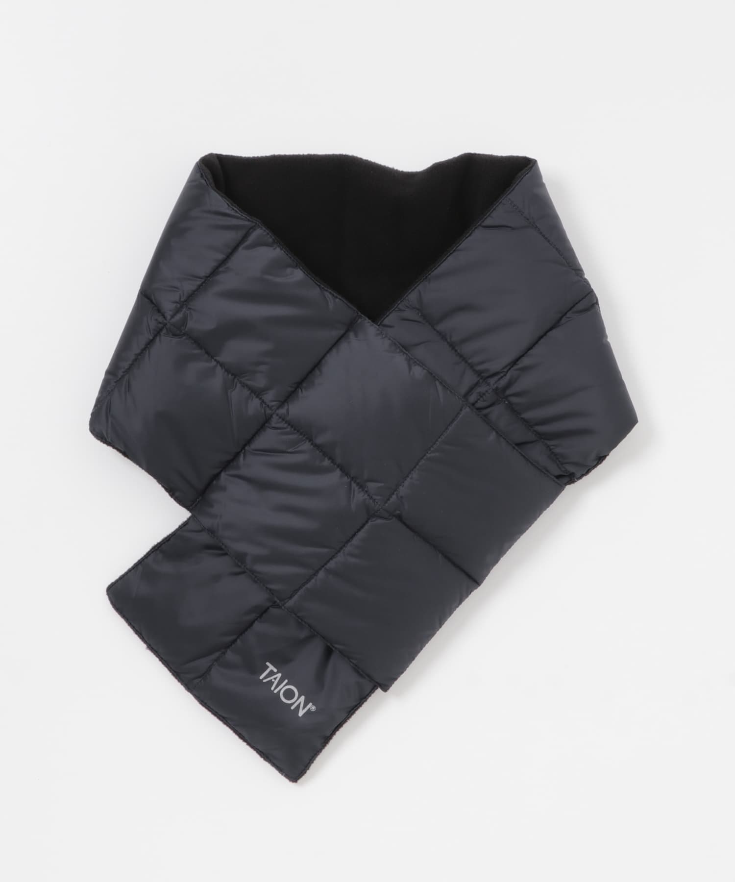 TAION　BASIC DOWN SCARF D.NAVY one