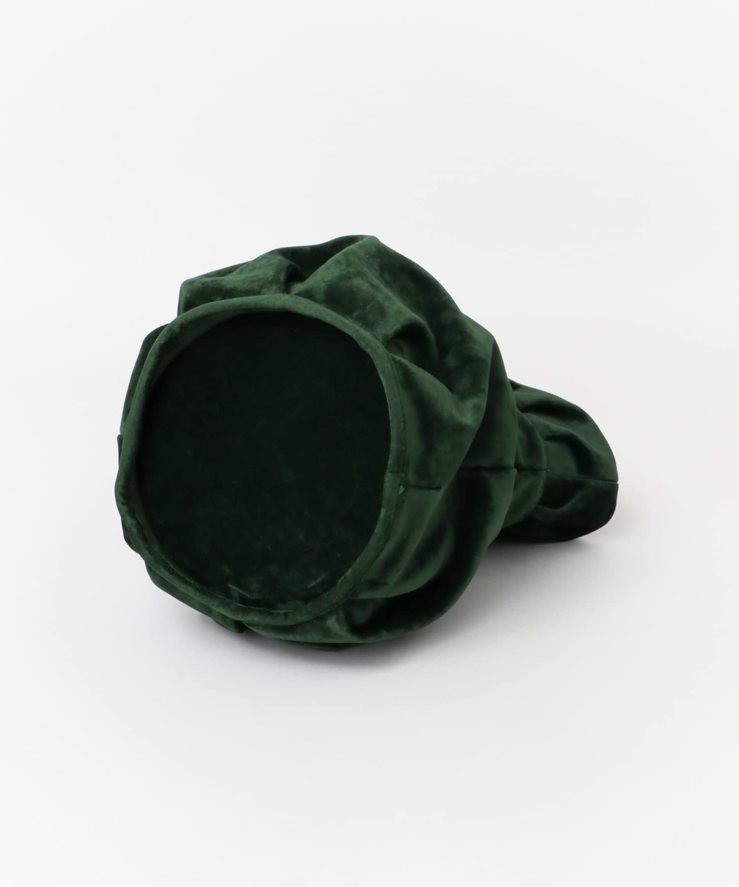 Casselini　バンブーバケツバッグ∴ GREEN FREE