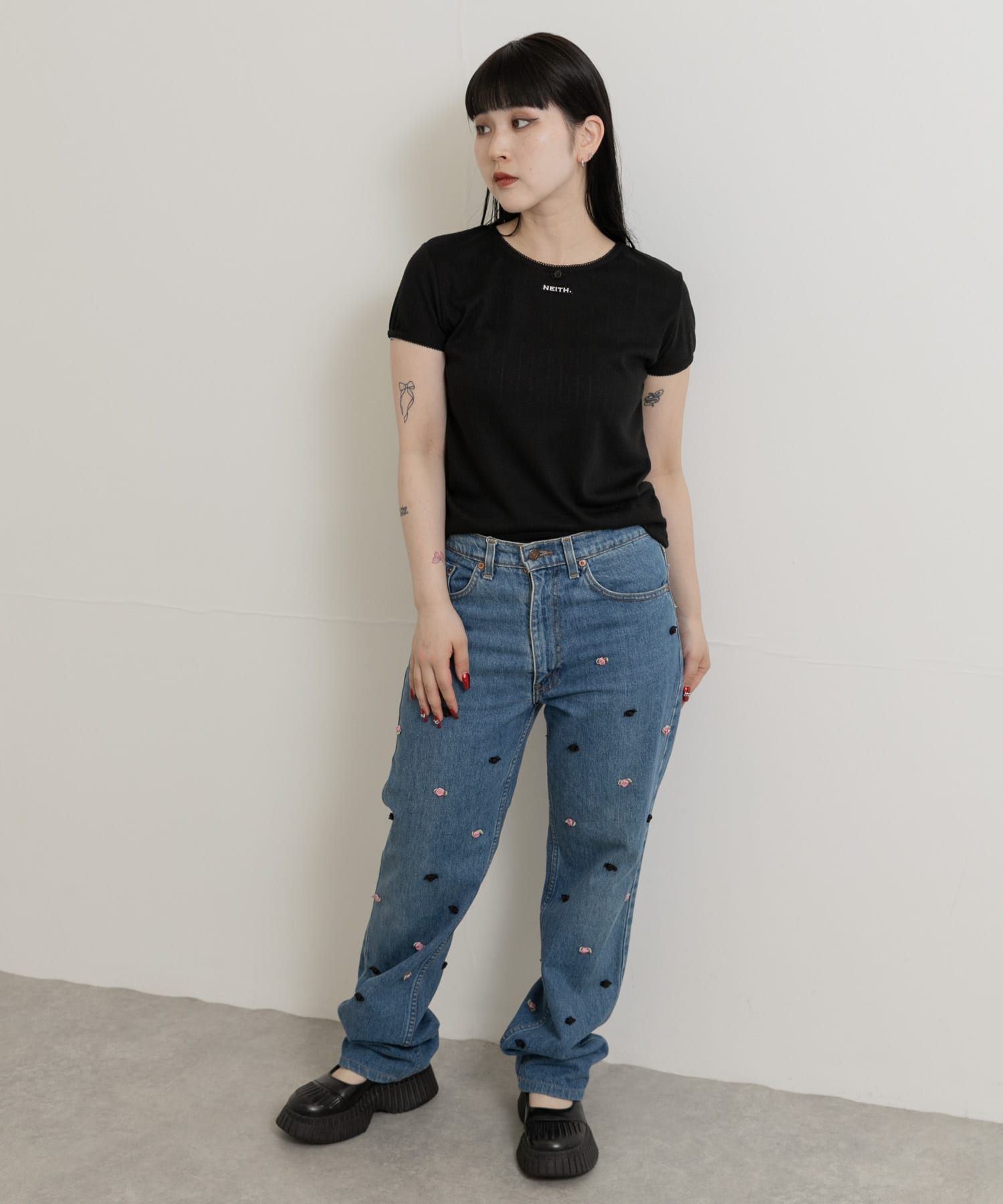 身長：156cm サイズ：FREE