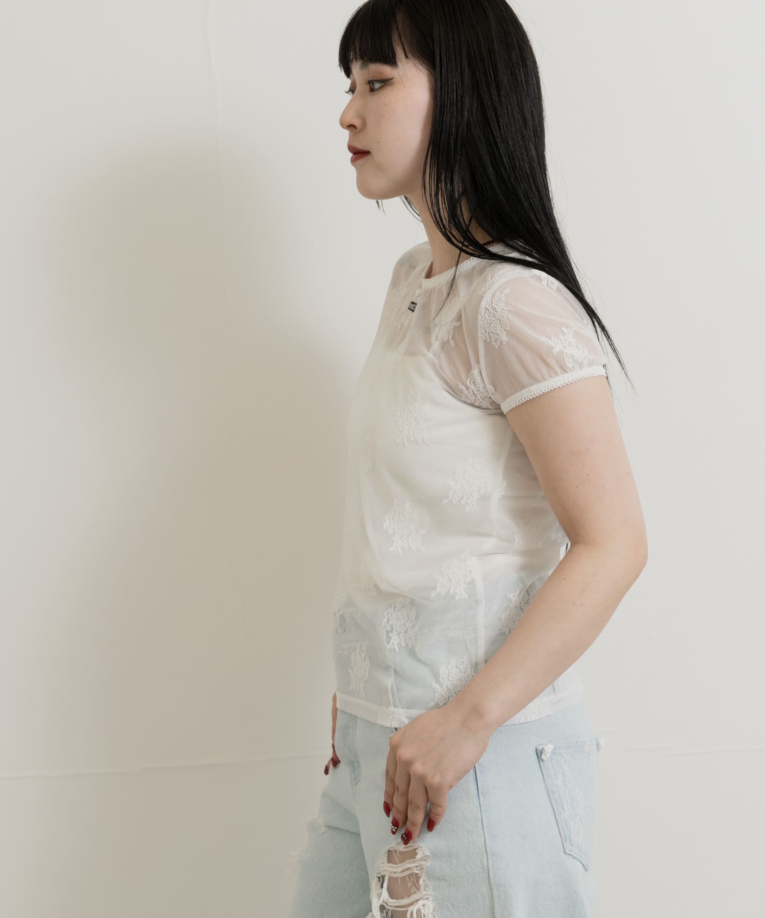 身長：156cm サイズ：FREE