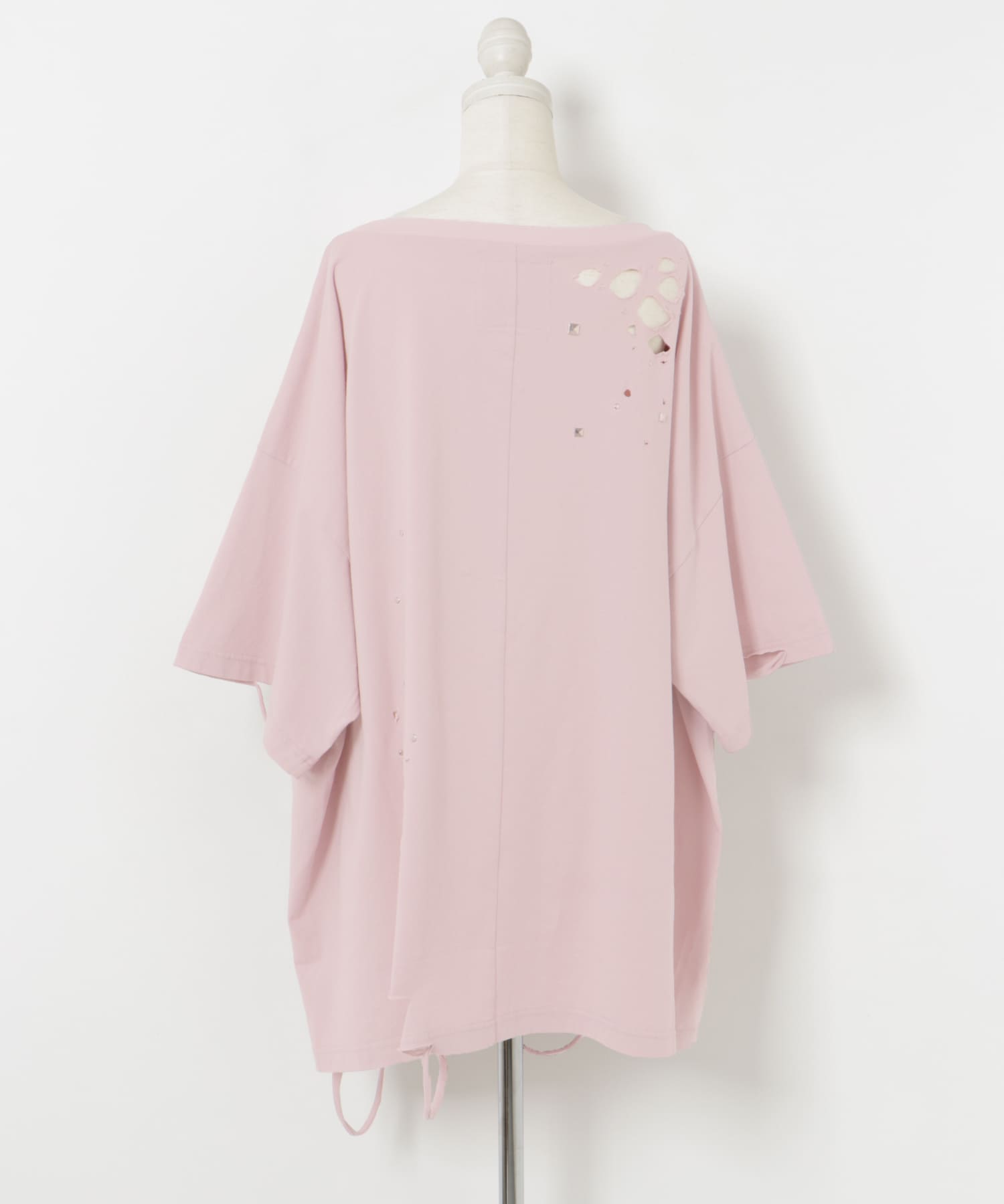neith.tokyo　Rose Studs T-sirts PINK FREE