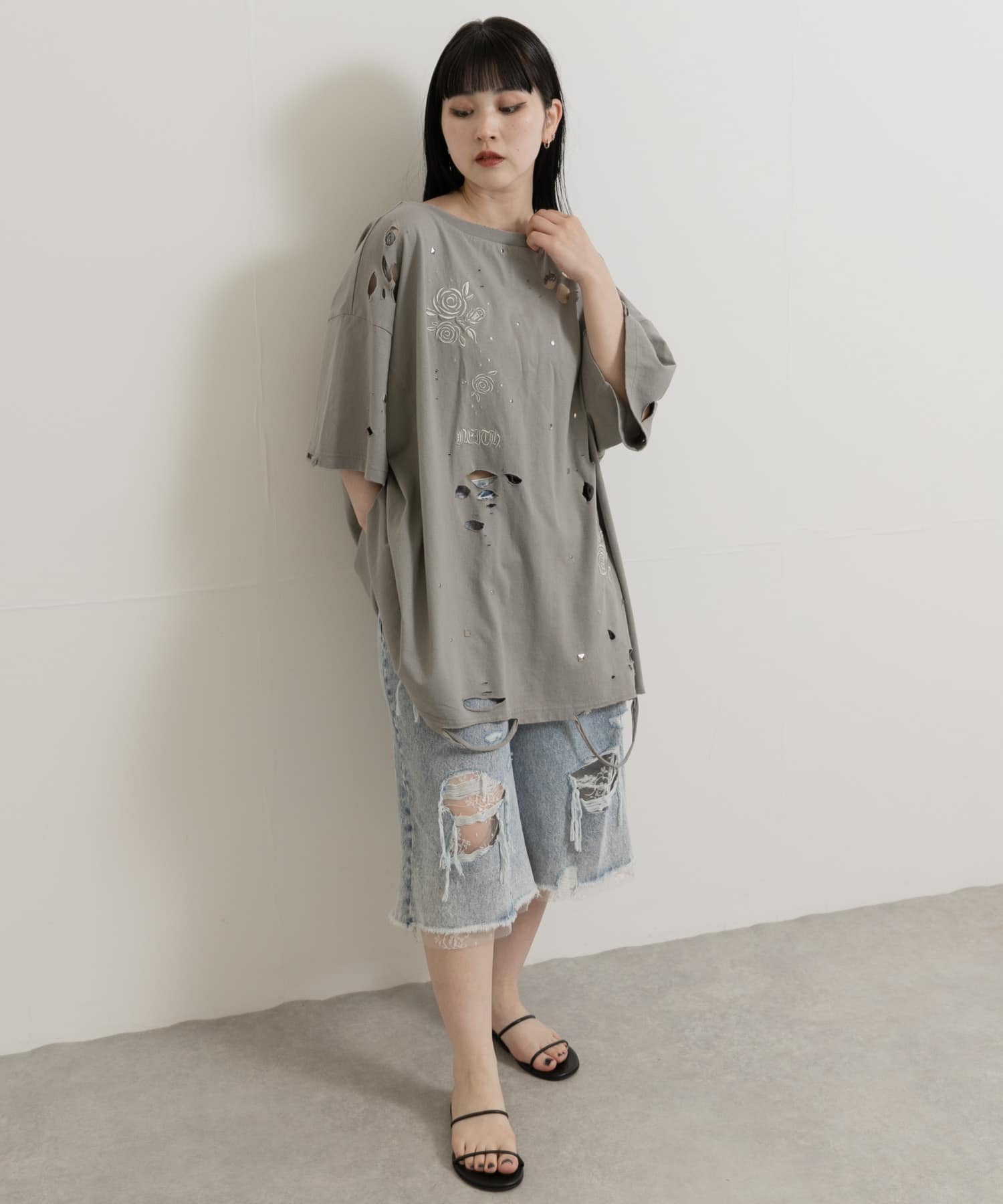 身長：156cm サイズ：FREE