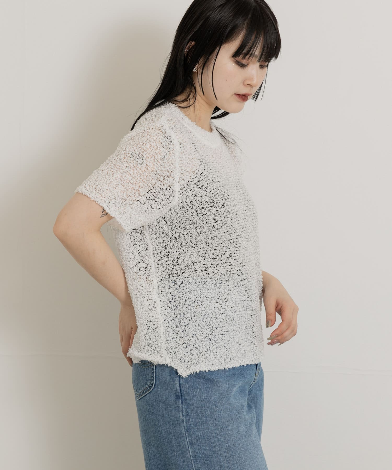 身長：156cm サイズ：FREE