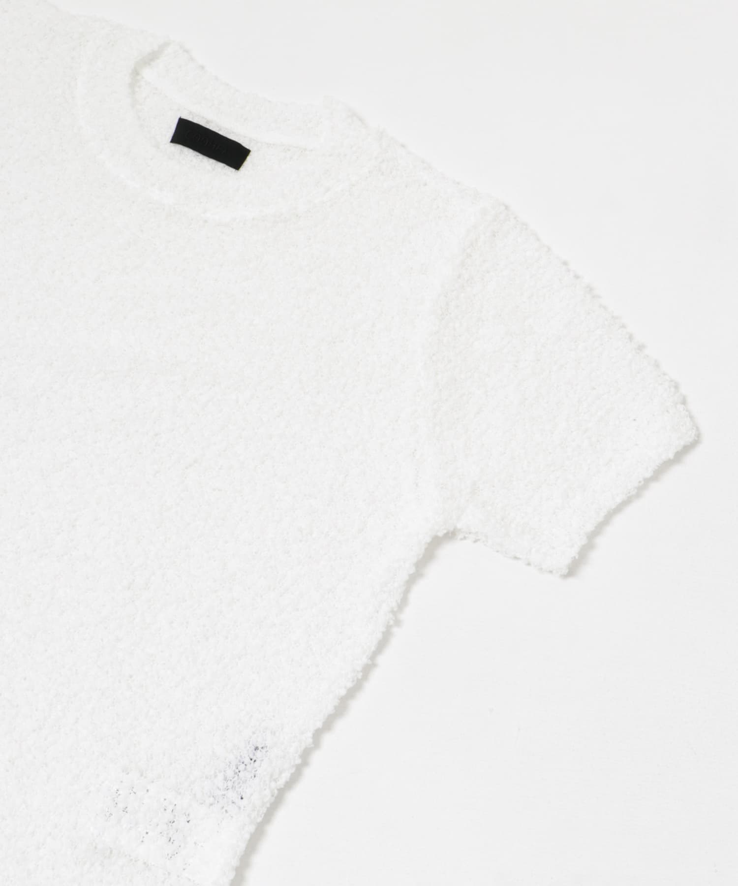 米富繊維　SHEER MOLE KNIT PULLOVER 10WHITE FREE