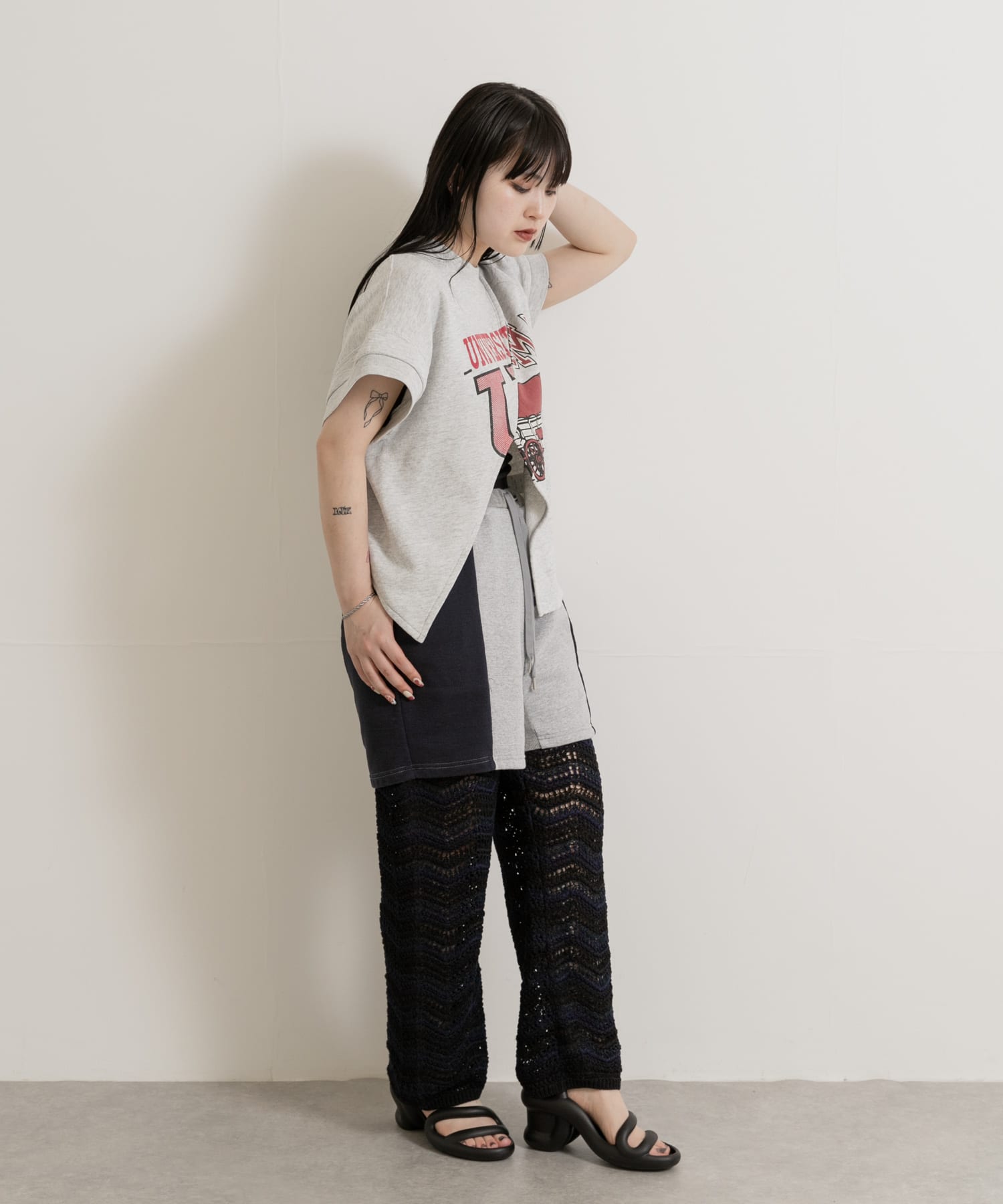 身長：156cm サイズ：M