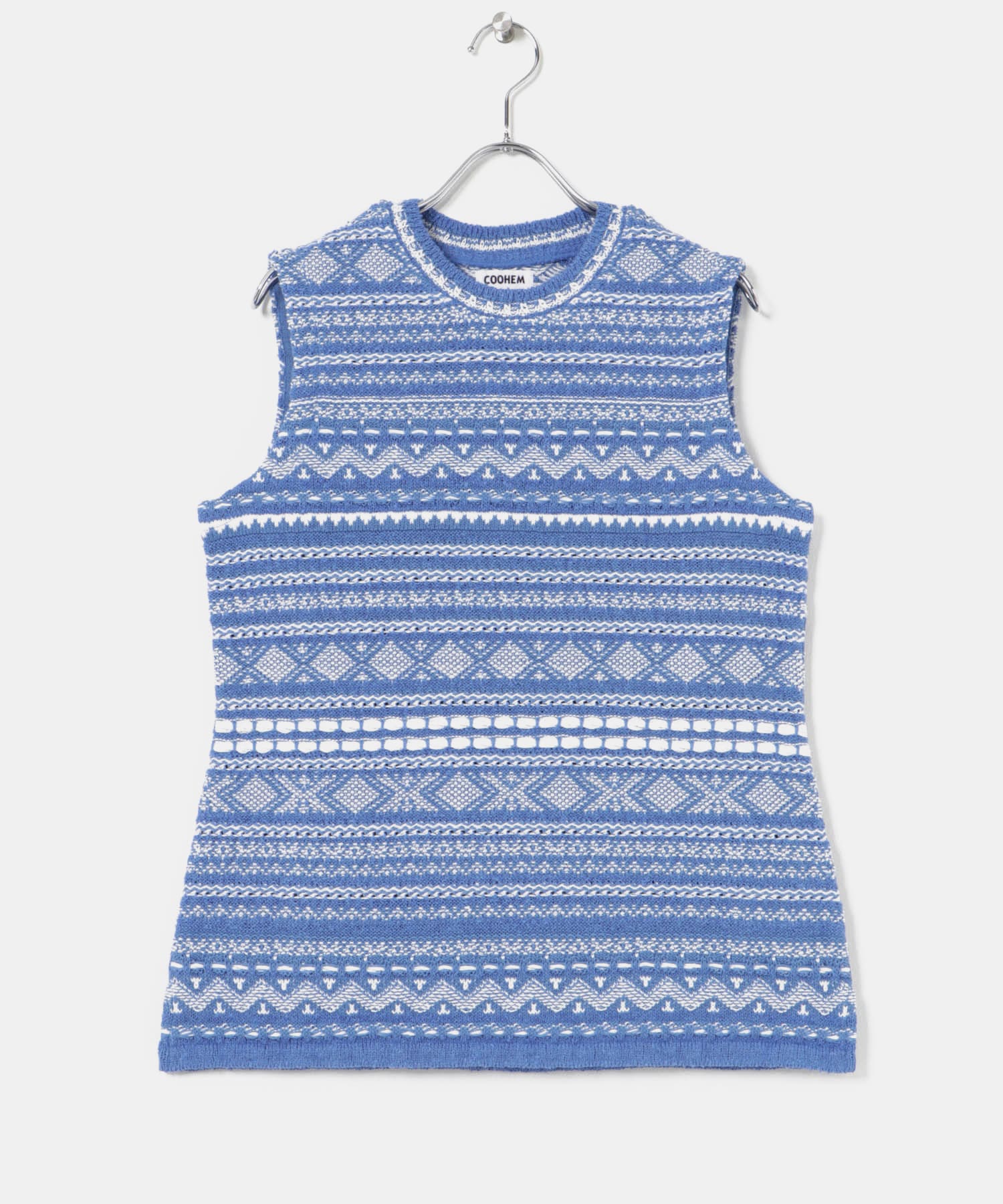 米富繊維　SUMMER NORWEGIAN KNIT PULLOVER