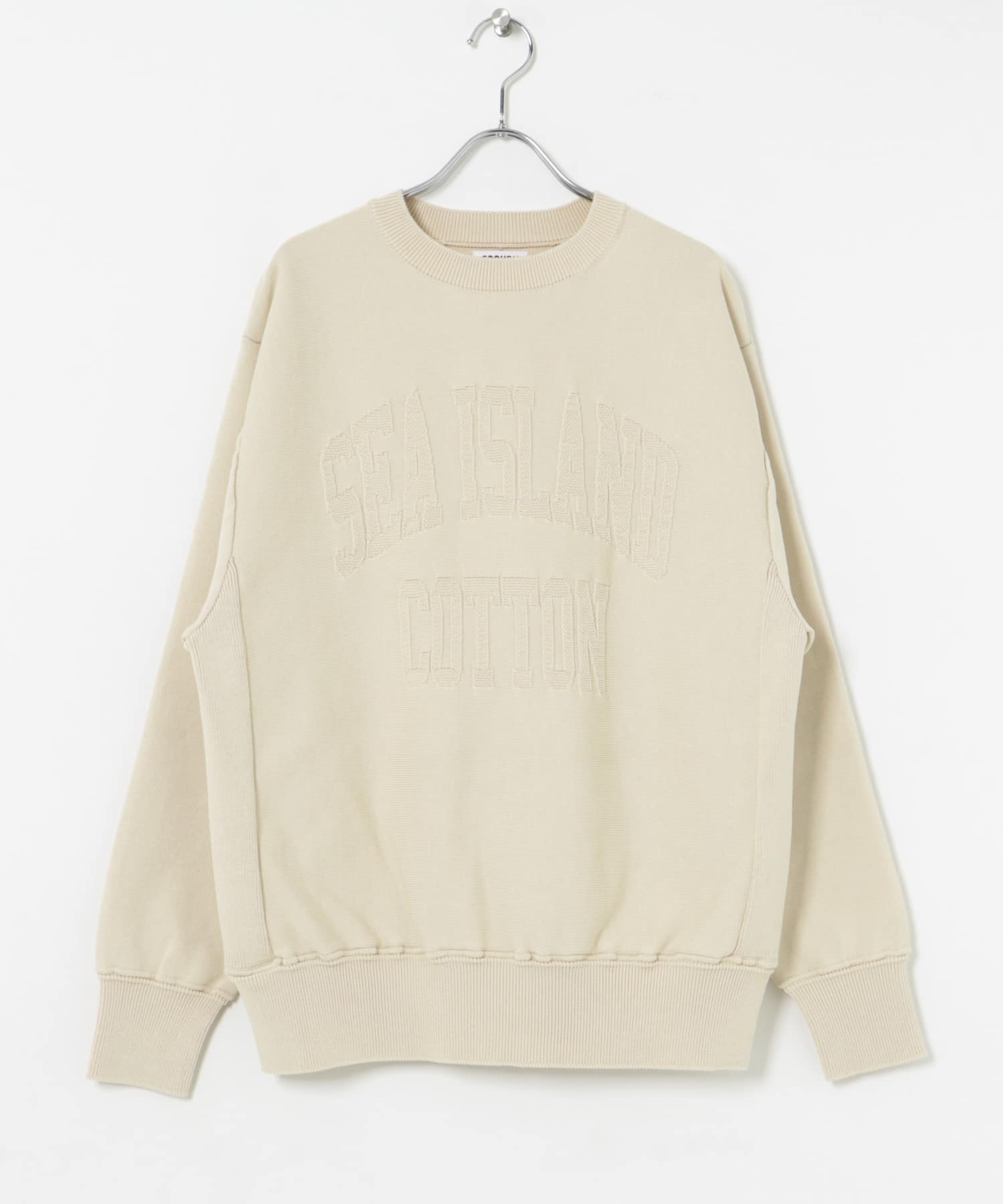 米富繊維　SEA ISLAND COTTON REVERSE KNIT 15RAW M