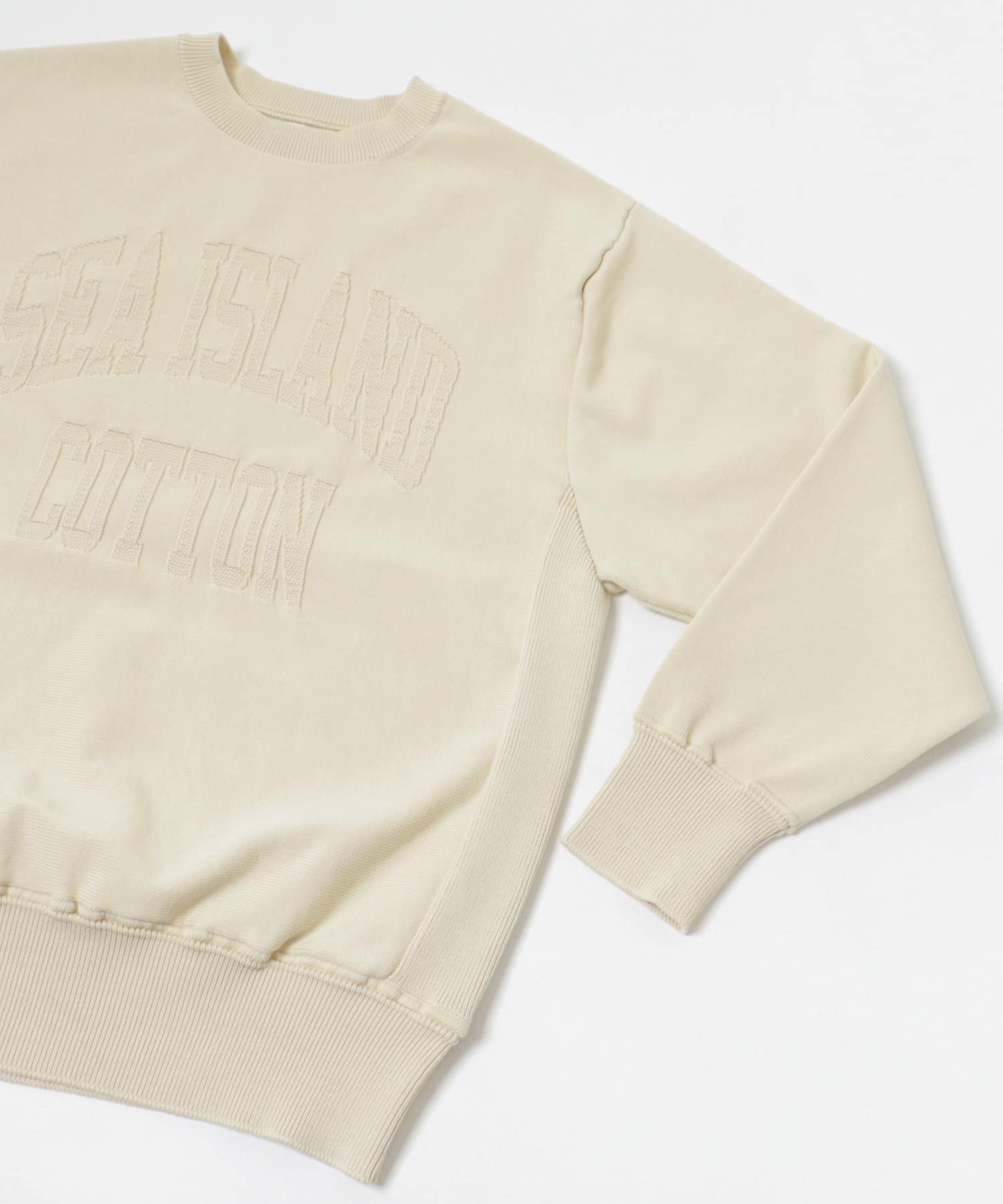 米富繊維　SEA ISLAND COTTON REVERSE KNIT 15RAW M