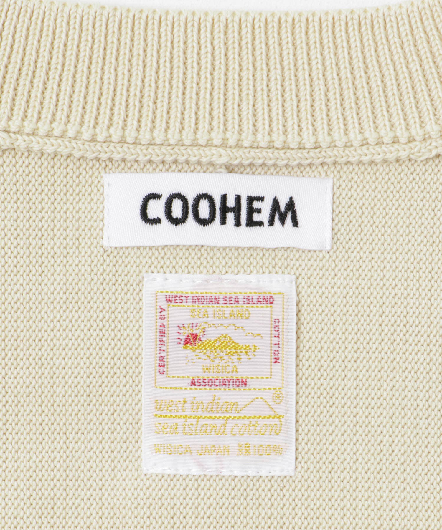 米富繊維　SEA ISLAND COTTON REVERSE KNIT 15RAW M