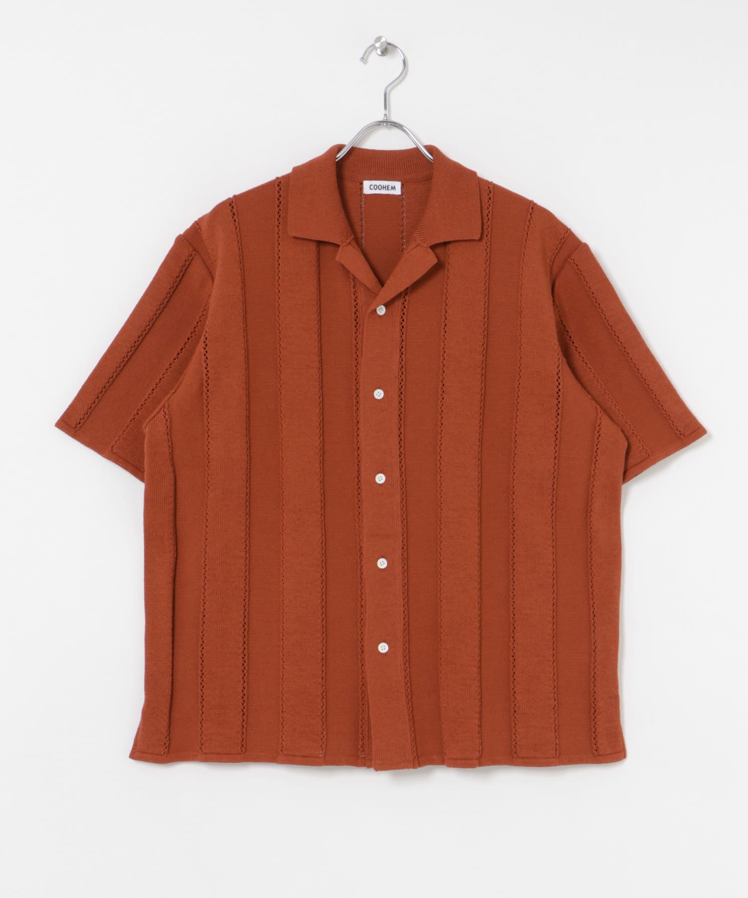 米富繊維　LINKS STRIPE KNIT S/T