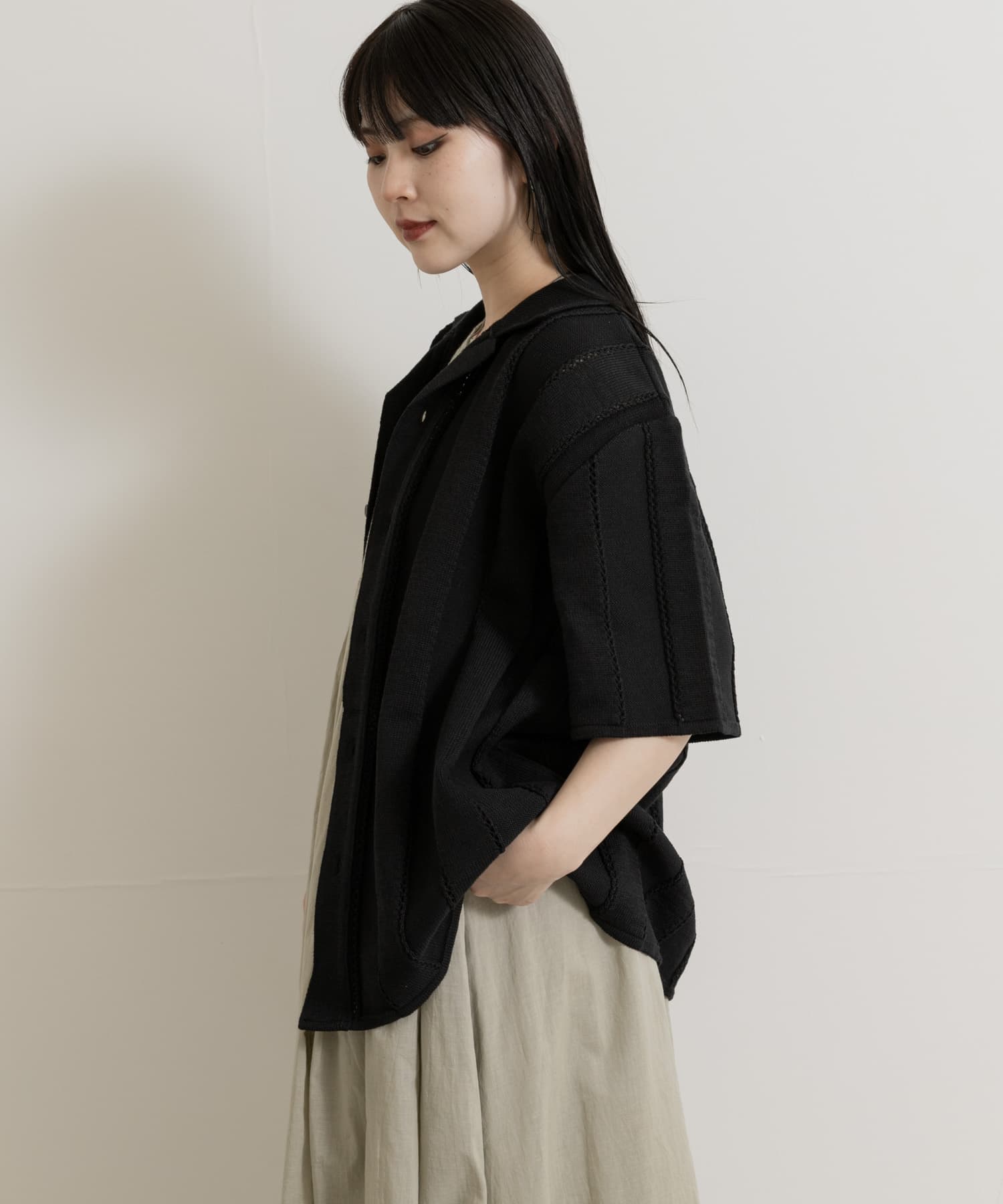 身長：156cm サイズ：L