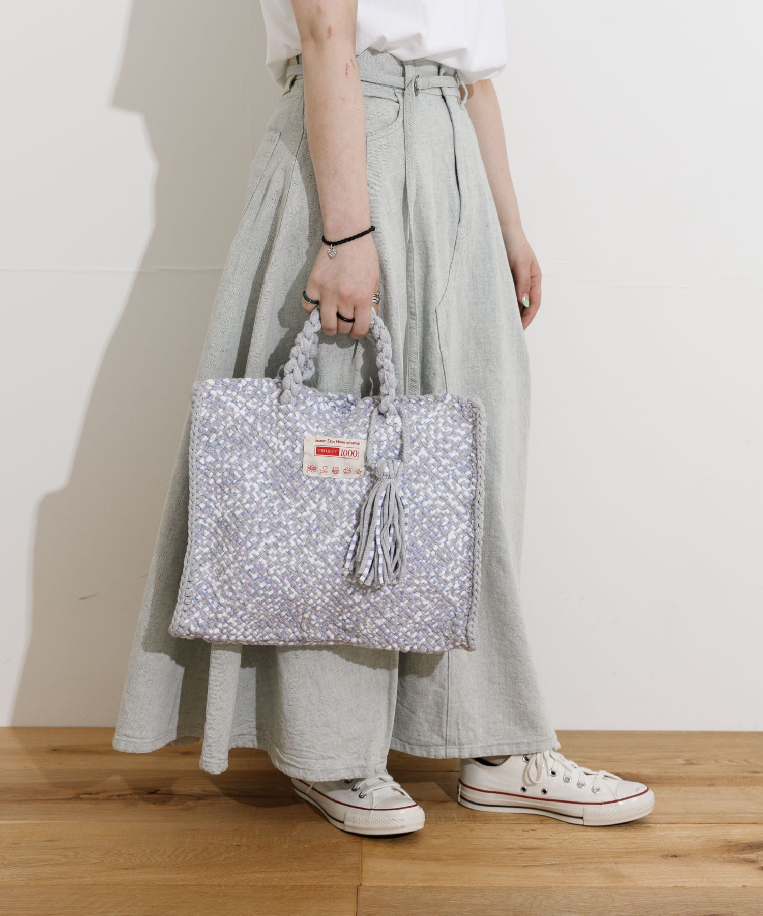 PROJECT 1000　P1000-Hand Tote Bag 02Lavender one
